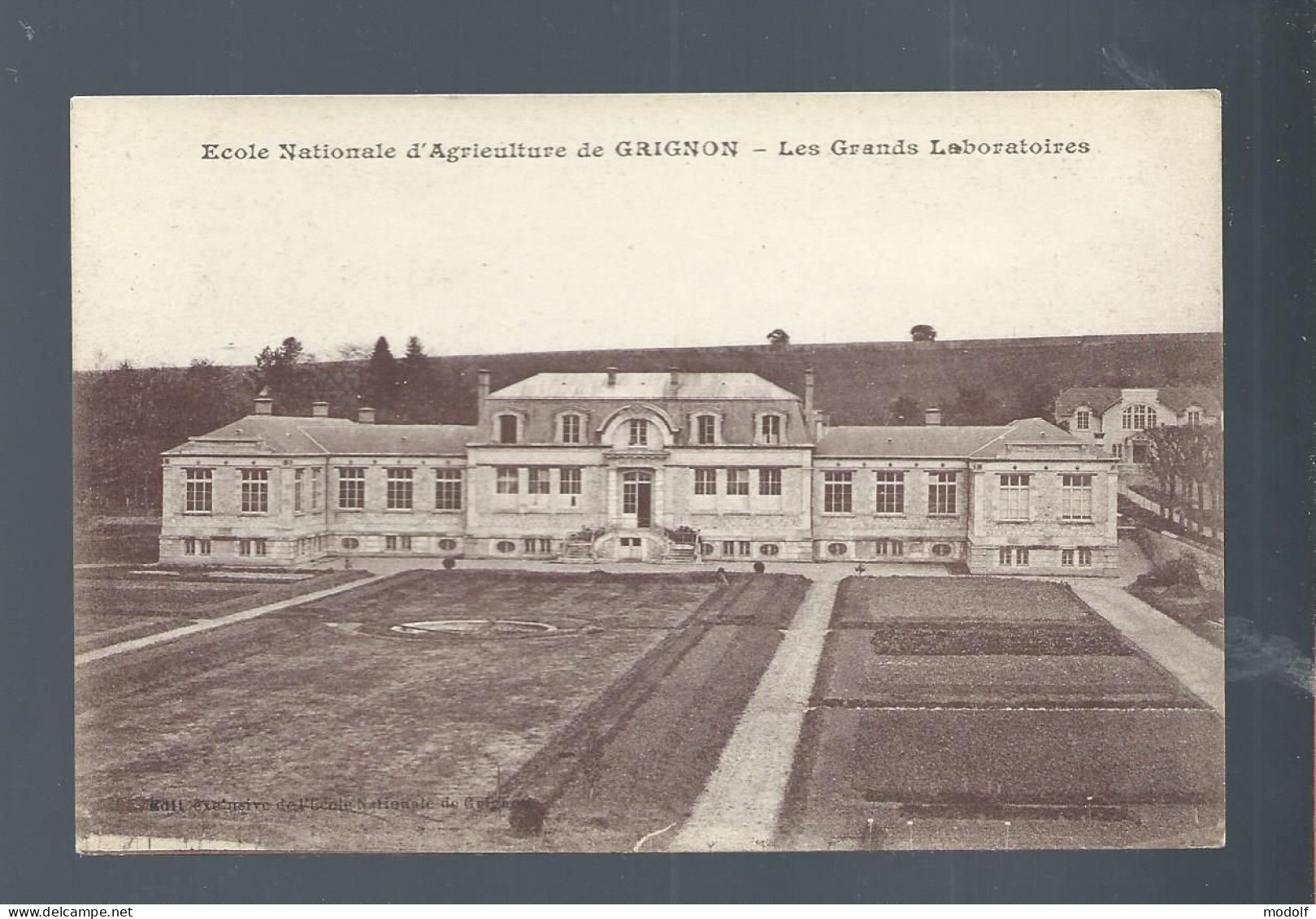 CPA - 78 - Ecole Nationale D'Agriculture De Grignon - Les Grands Laboratoires - NC - Grignon