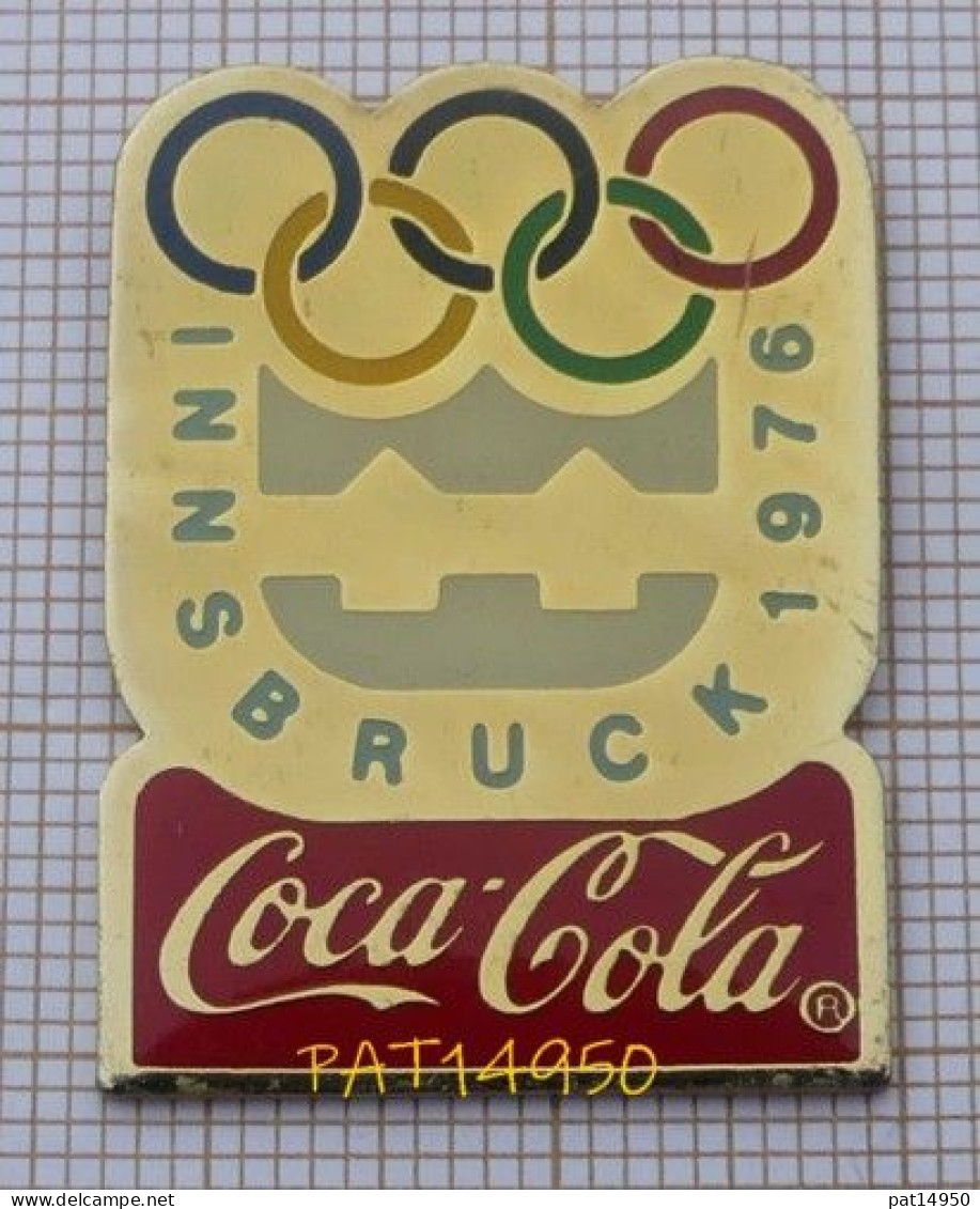 PAT14950 COCA COLA  JO INNSBRUCK 1976  En Version EPOXY PREMIER TAIWAN - Coca-Cola