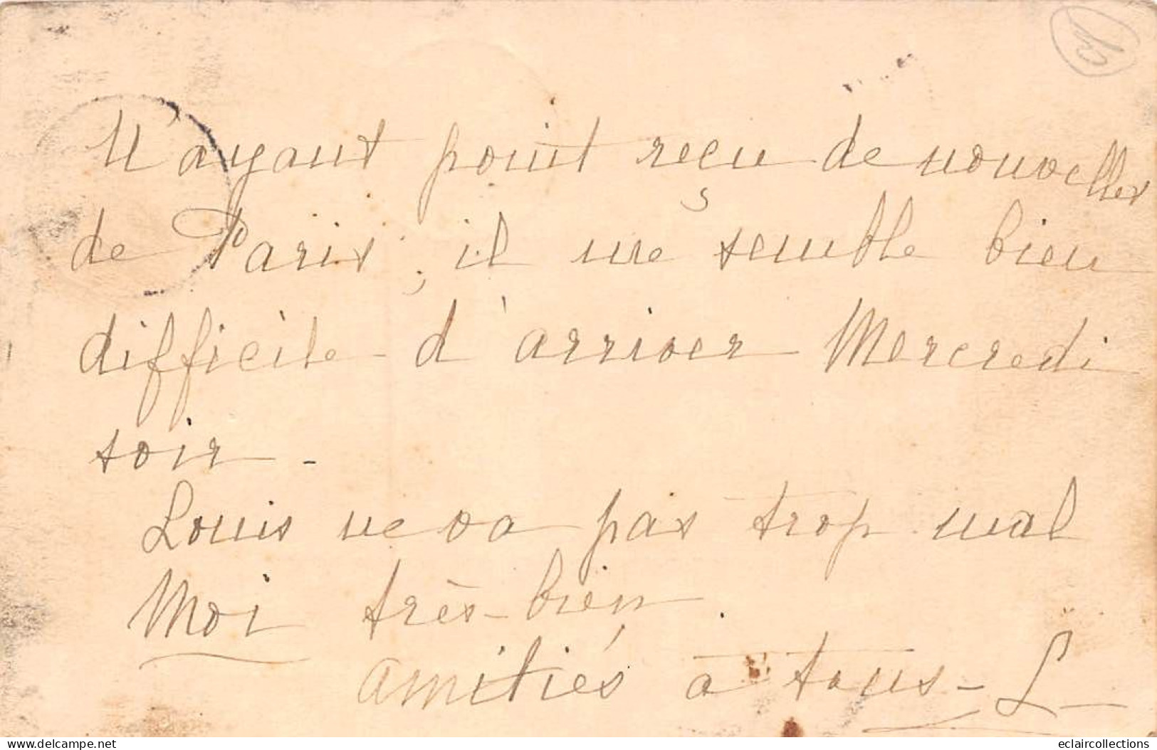 Sur Une Carte Précurseur. Affranchissement Cachet Baugé   49 -  Août 1886 Expédiée A Saumur  49  Rare  (voir Scan) - Other & Unclassified