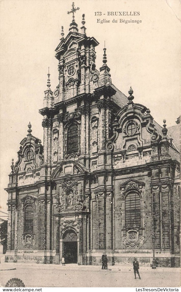 BELGIQUE - Bruxelles - Eglise Du Béguinage - Carte Postale Ancienne - Autres & Non Classés