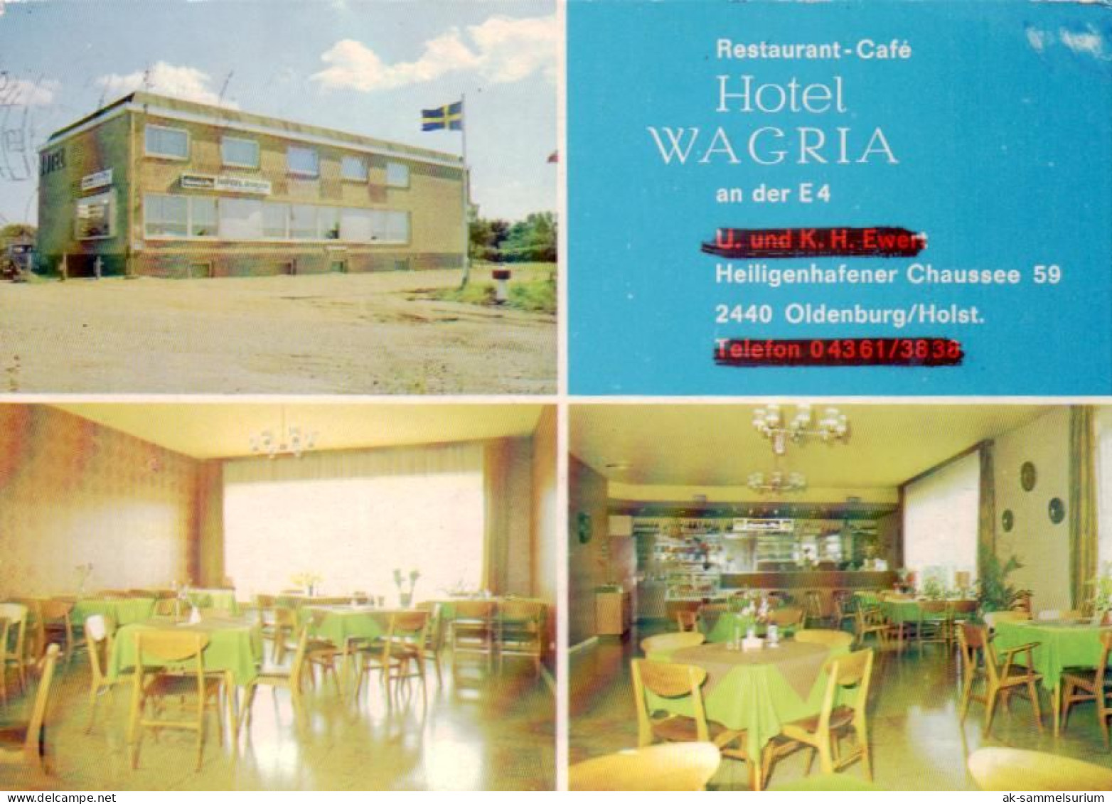 Oldenburg / Hotel "Wagria" (D-A415) - Oldenburg (Holstein)