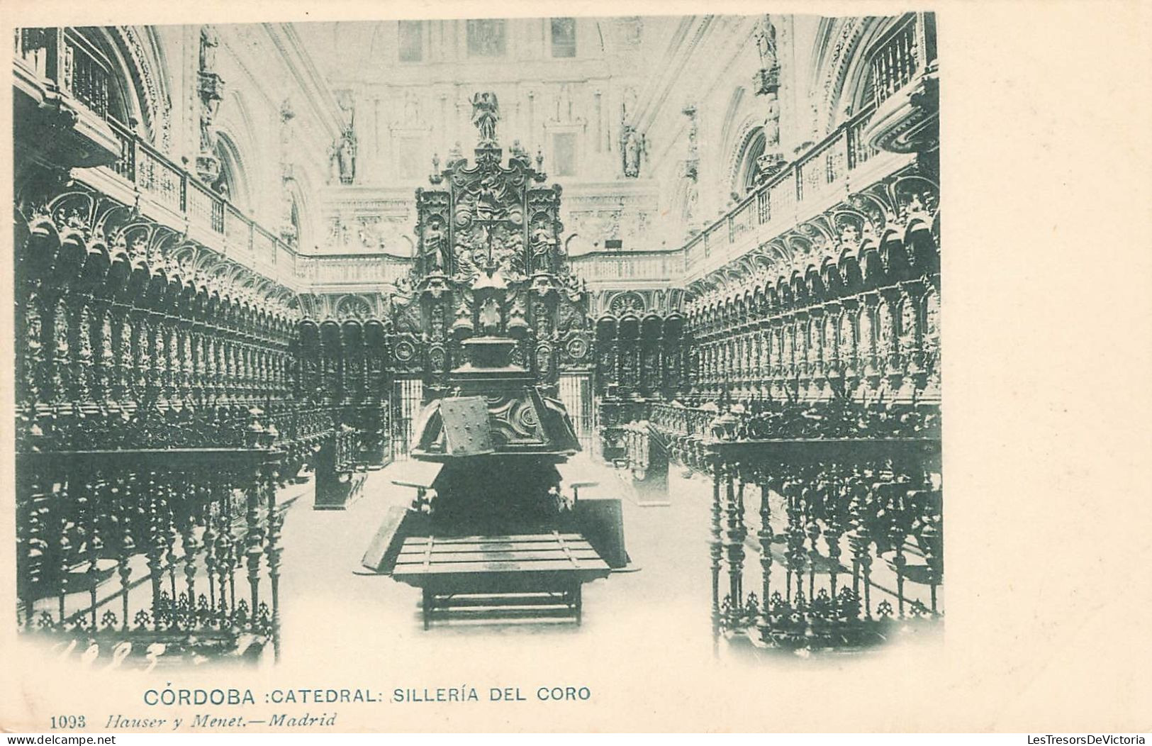 ESPAGNE - Cordoba - Cathédrale : Silleria Del CORO- Carte Postale Ancienne - Córdoba