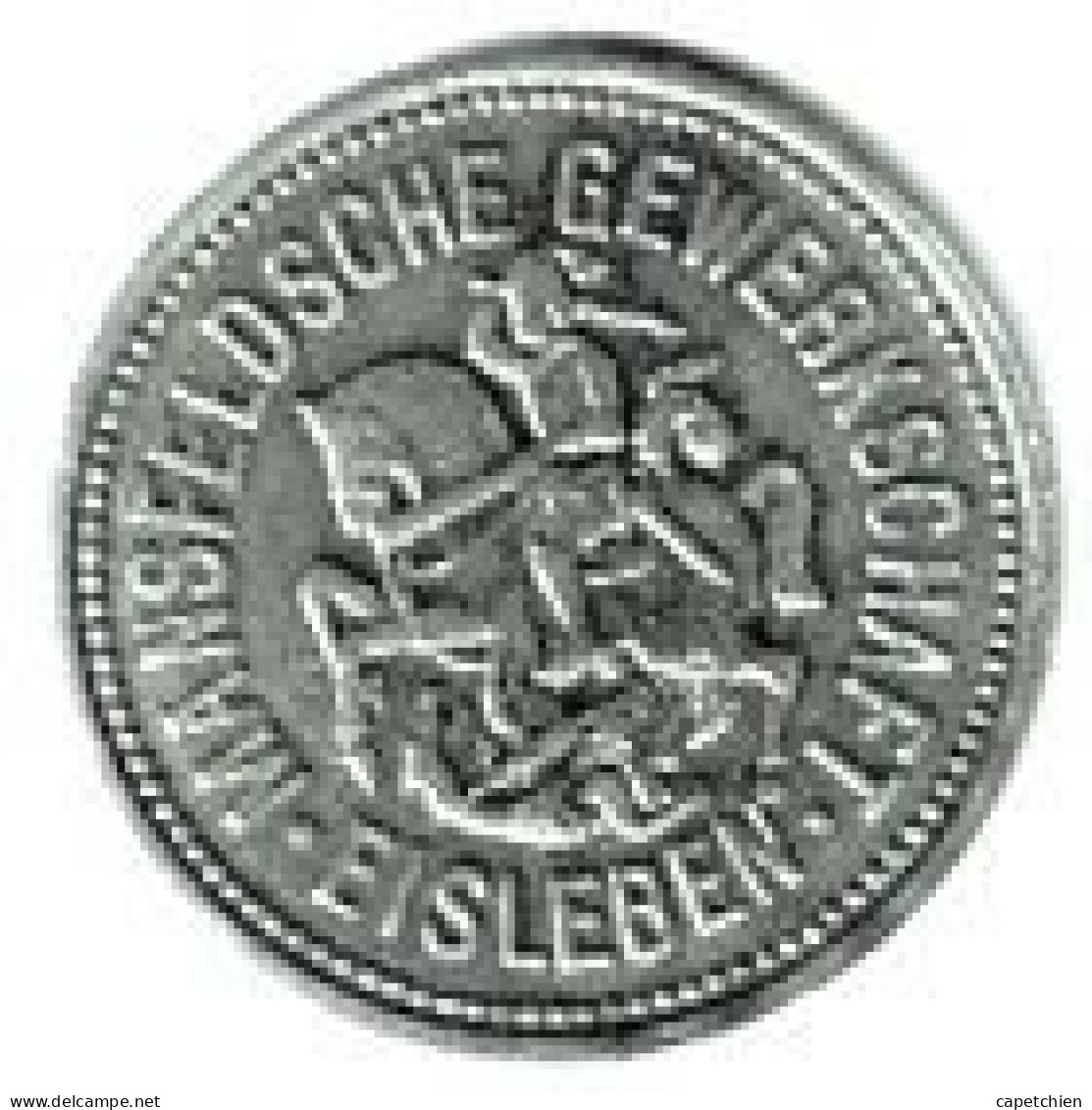 ALLEMAGNE / NOTGELD / MANSFELDSCHE GEWERKSCHAFT EISLEBEN / 10 PFENNIG / 1917 / ZINC / 22.85 Mm  / 3.14 G - Noodgeld