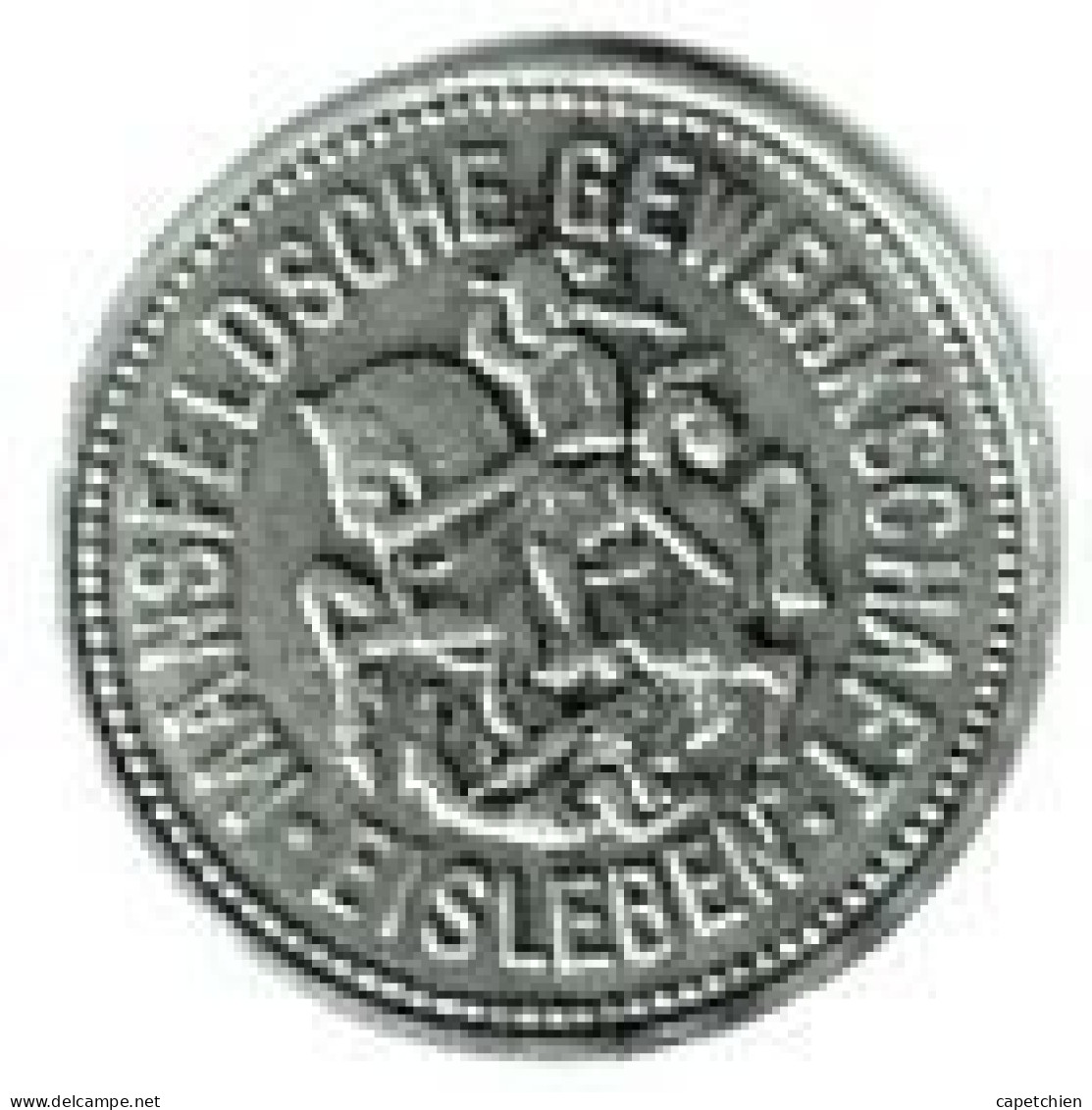 ALLEMAGNE / NOTGELD / MANSFELDSCHE GEWERKSCHAFT EISLEBEN / 10 PFENNIG / 1917 / ZINC / 22.85 Mm  / 3.14 G - Monétaires/De Nécessité