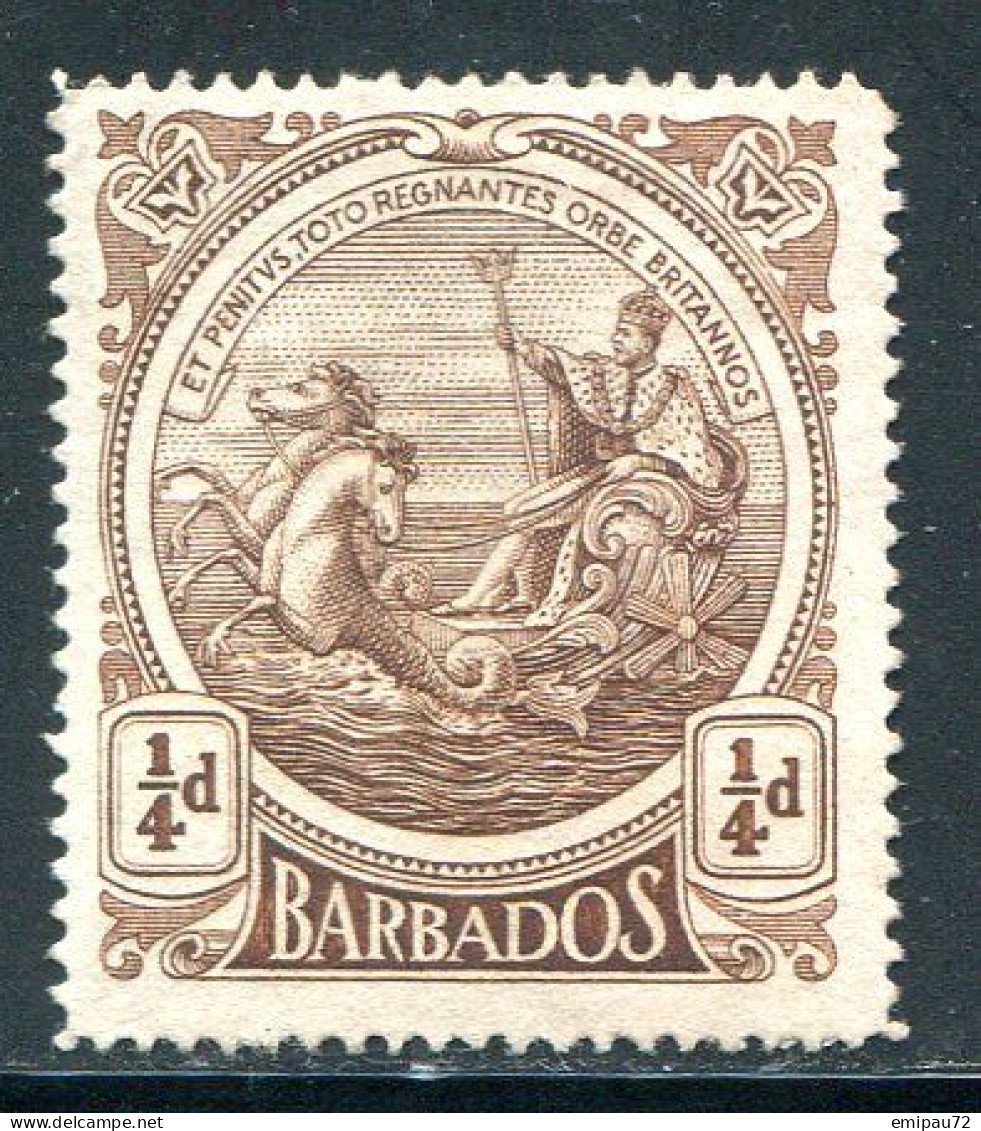 BARBADES- Y&T N°103- Oblitéré - Barbados (...-1966)