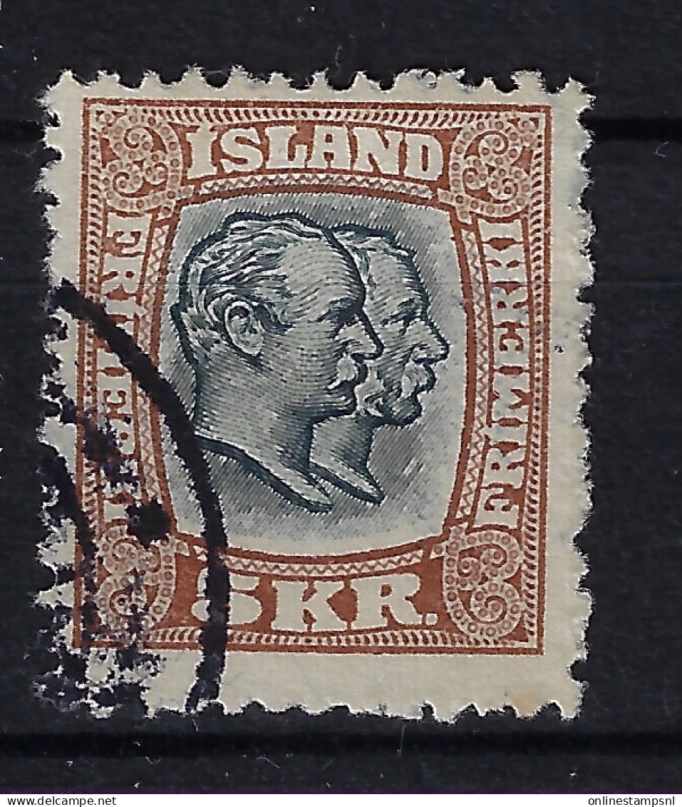 Iceland Mi  62  1907 Oblitéré/cancelled/used - Usados