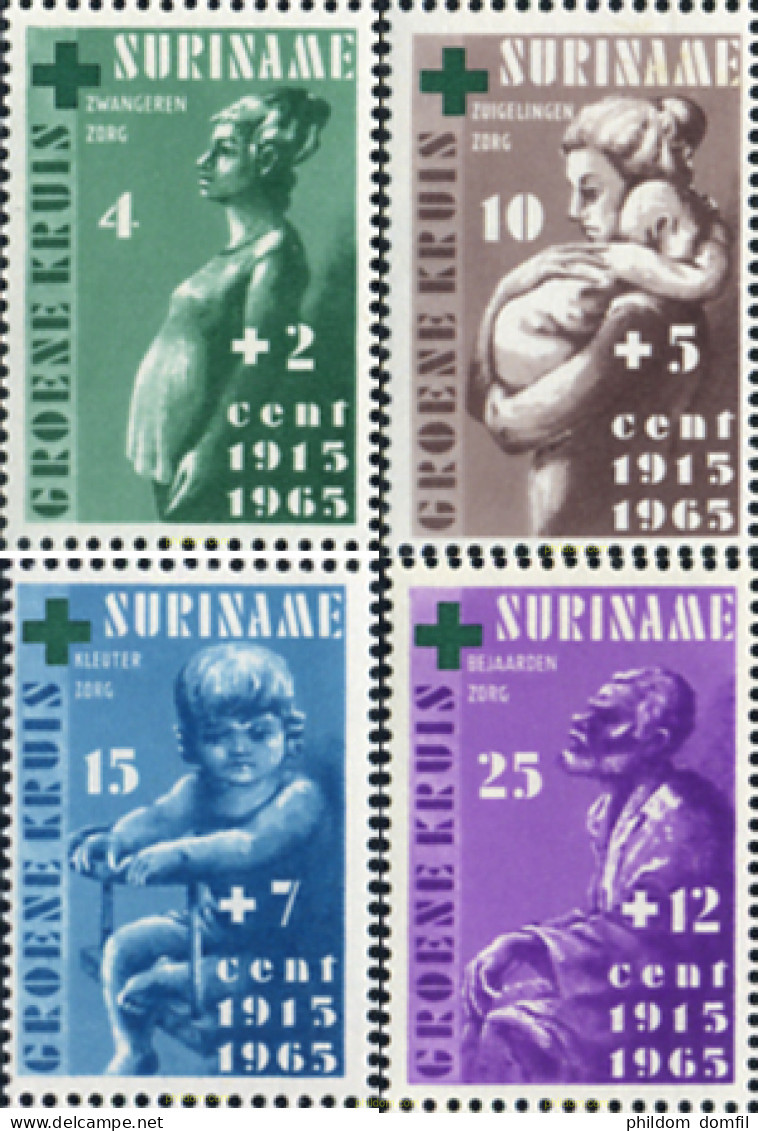 364833 MNH SURINAM 1965 CRUZ ROJA - Suriname ... - 1975