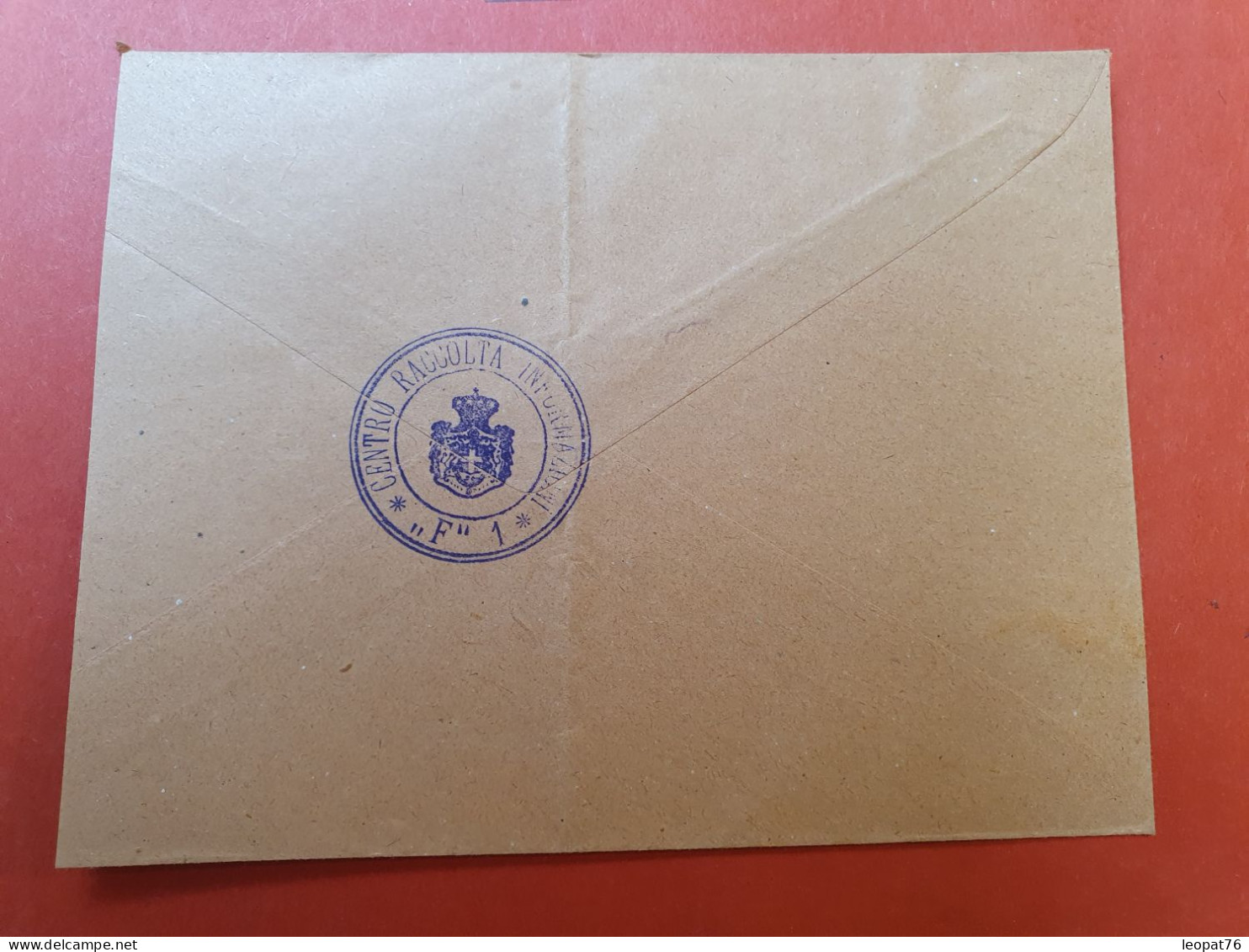 Italie - Cachet Militaire Au Dos D'une Enveloppe - J 129 - Poste Militaire (PM)