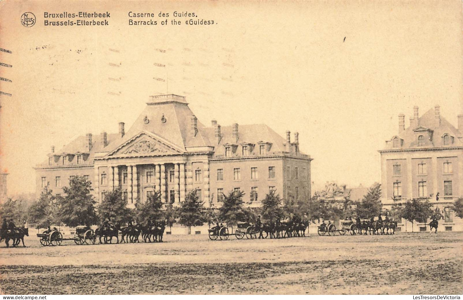 BELGIQUE - Bruxelles - Etterbeek - Caserne Des Guides - Carte Postale Ancienne - Etterbeek