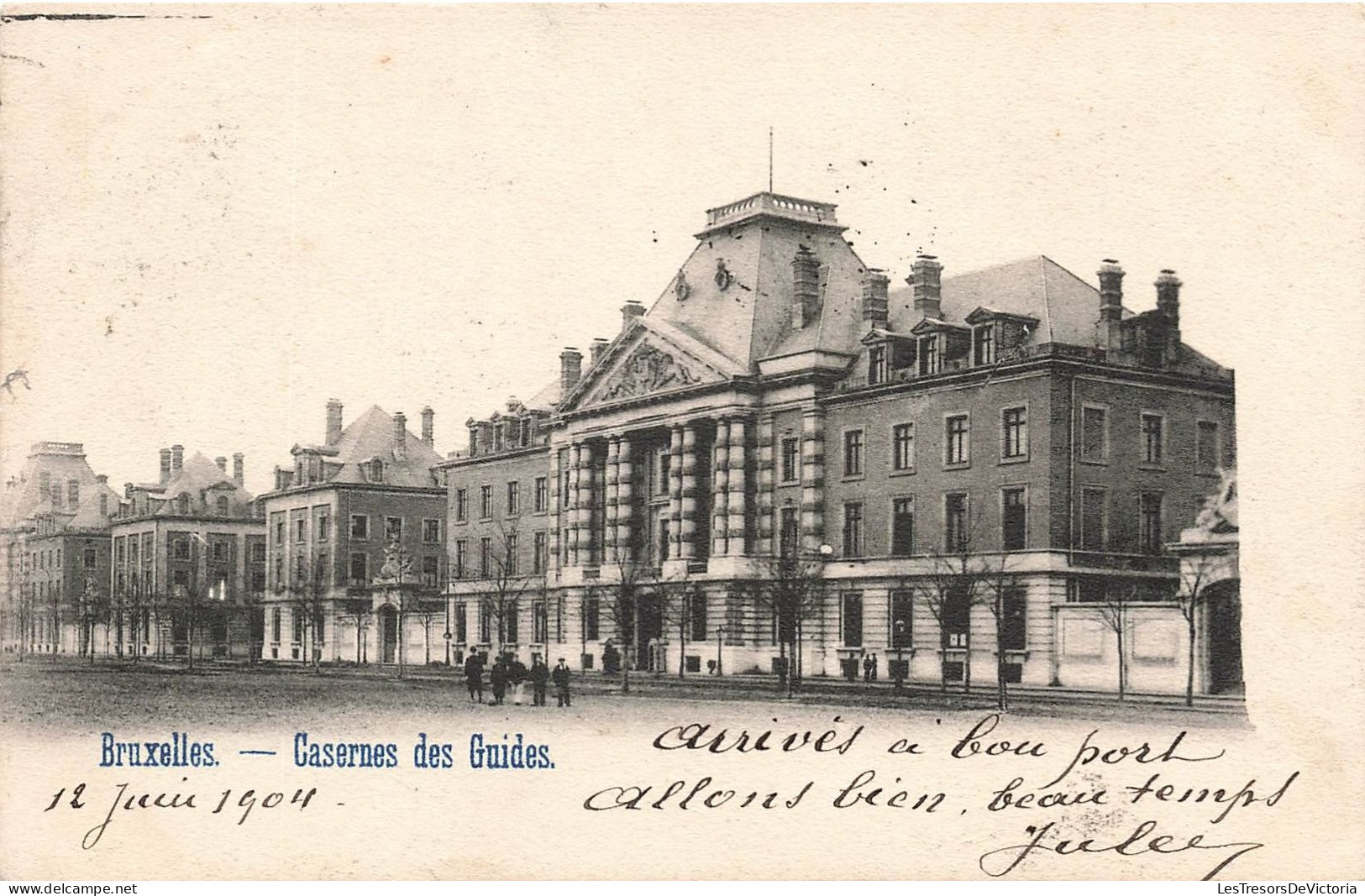 BELGIQUE - Bruxelles - Casernes Des Guides - Carte Postale Ancienne - Sonstige & Ohne Zuordnung