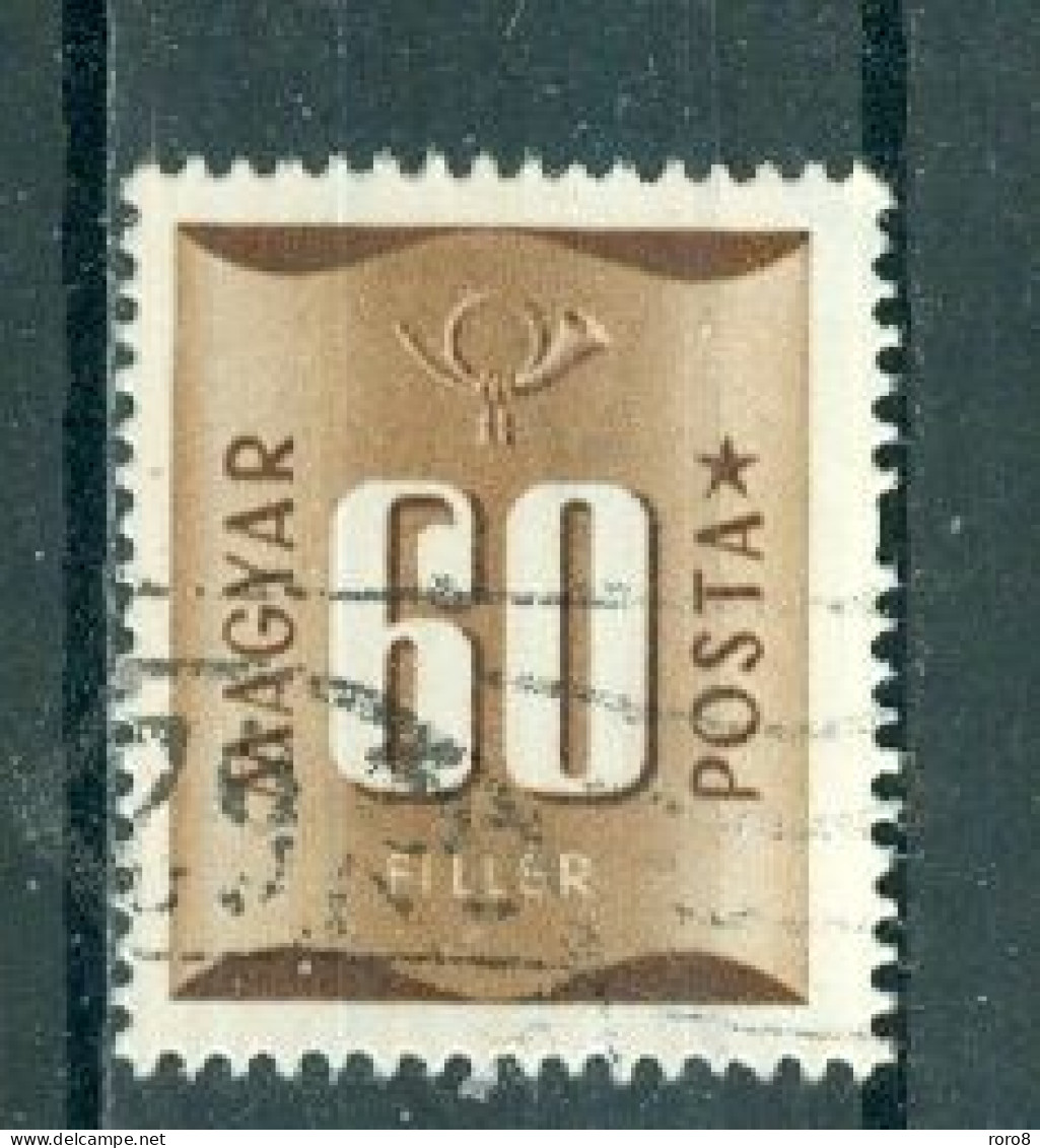 HONGRIE - Timbre-Taxe N°194 Oblitéré. Filigrane Etoile Multiple. - Postage Due