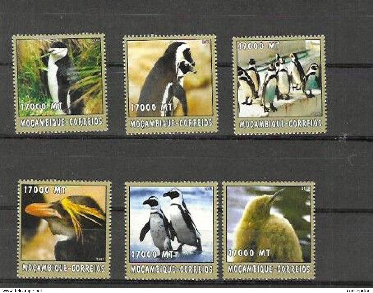 MOZAMBIQUE  Nº 2108 AL 2113 - Pinguine