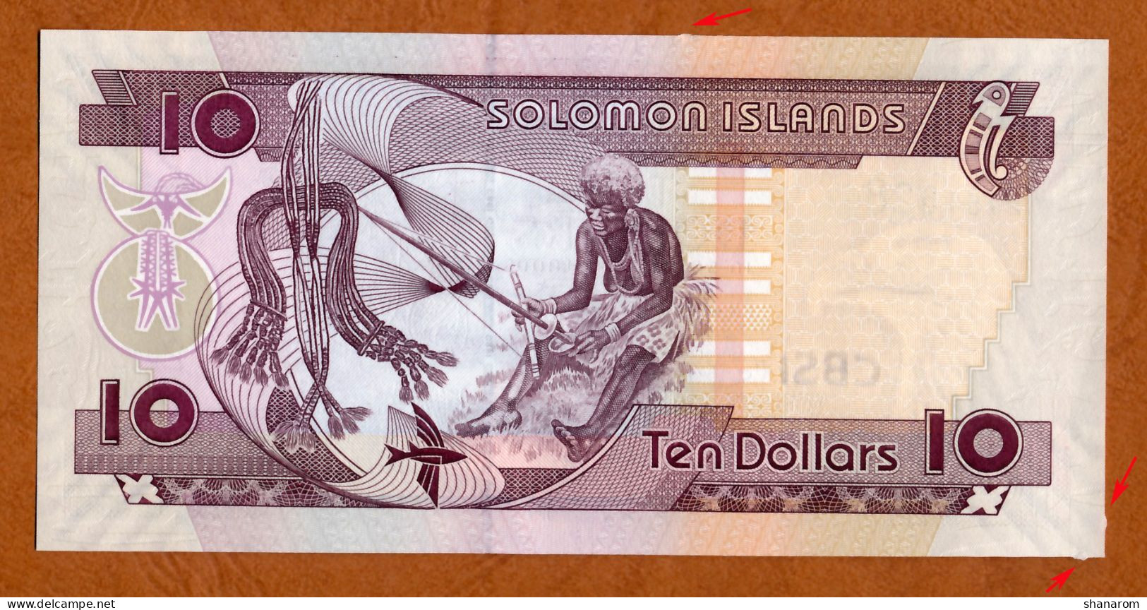 2006 // SOLOMON ISLAND // TEN DOLLARS // AU-SPL - Salomons