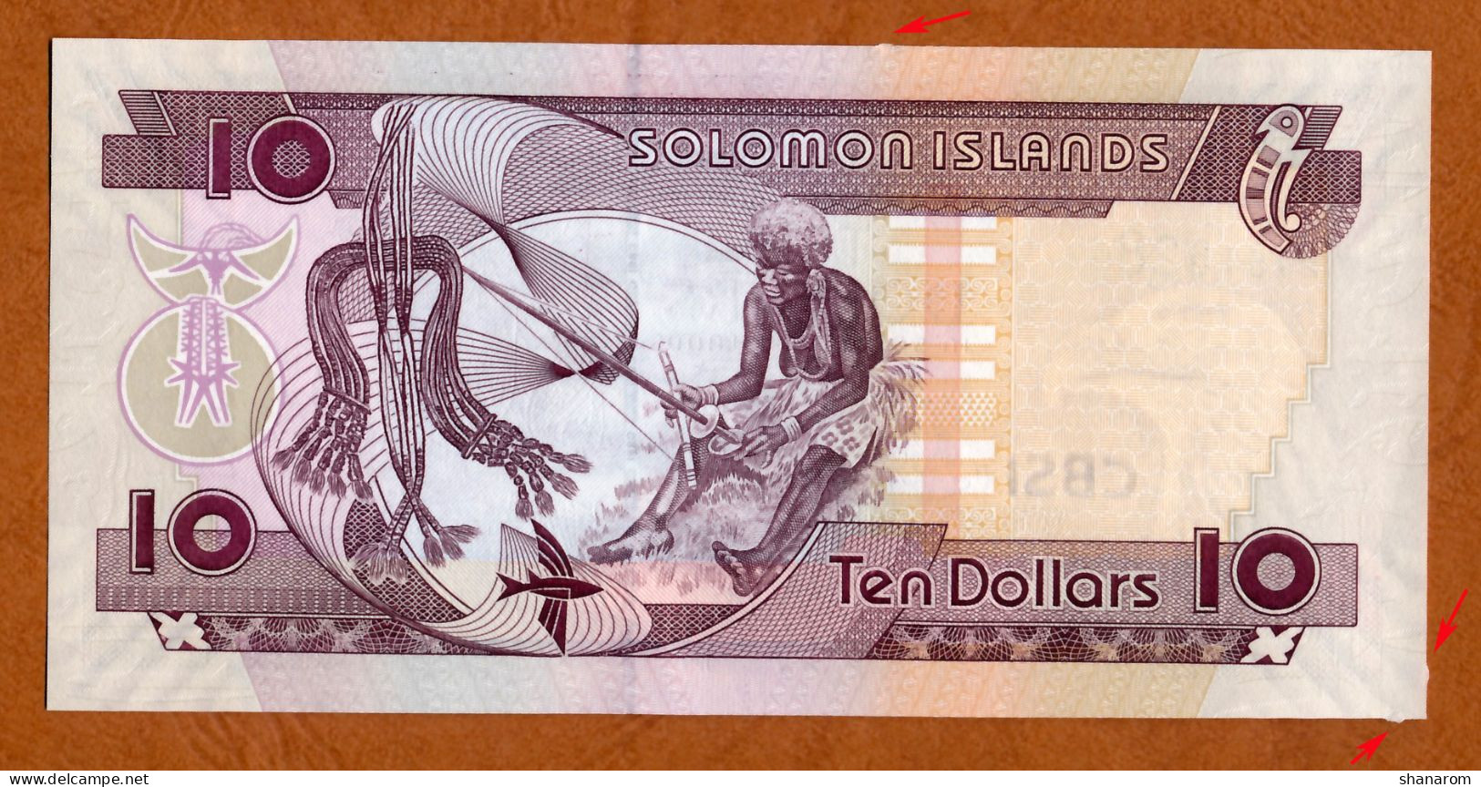 2006 // SOLOMON ISLAND // TEN DOLLARS // AU-SPL - Isla Salomon