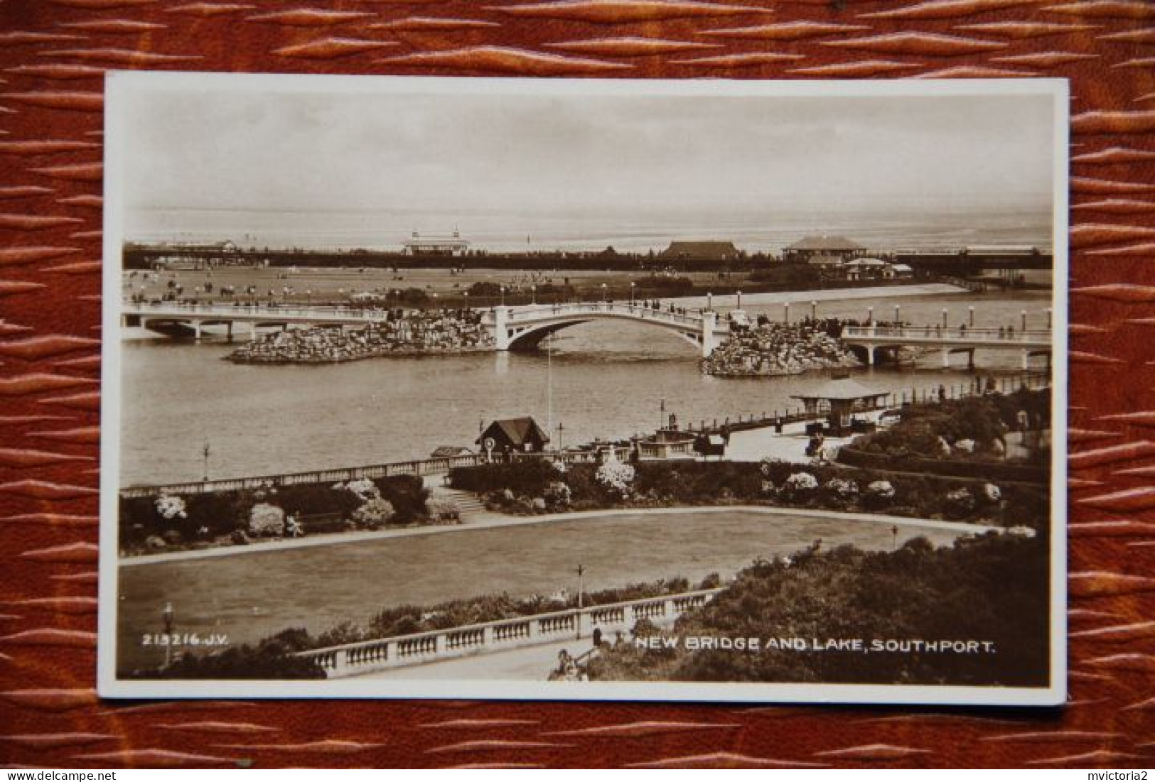 ROYAUME UNI : New Bridge And Lake, SOUTHPORT - Southport