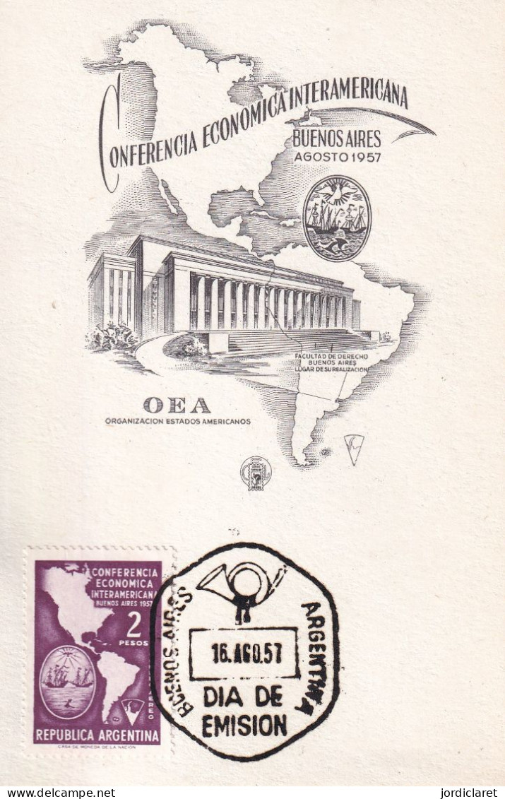 MAXIMAS 1957 - FDC