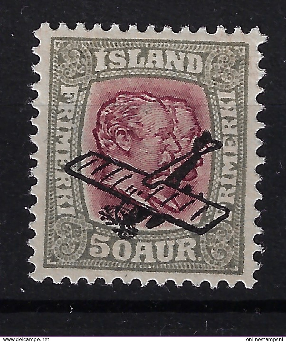 Iceland Mi 123 1928 Neuf Avec ( Ou Trace De) Charniere / MH/* Very Light Hinged - Luftpost