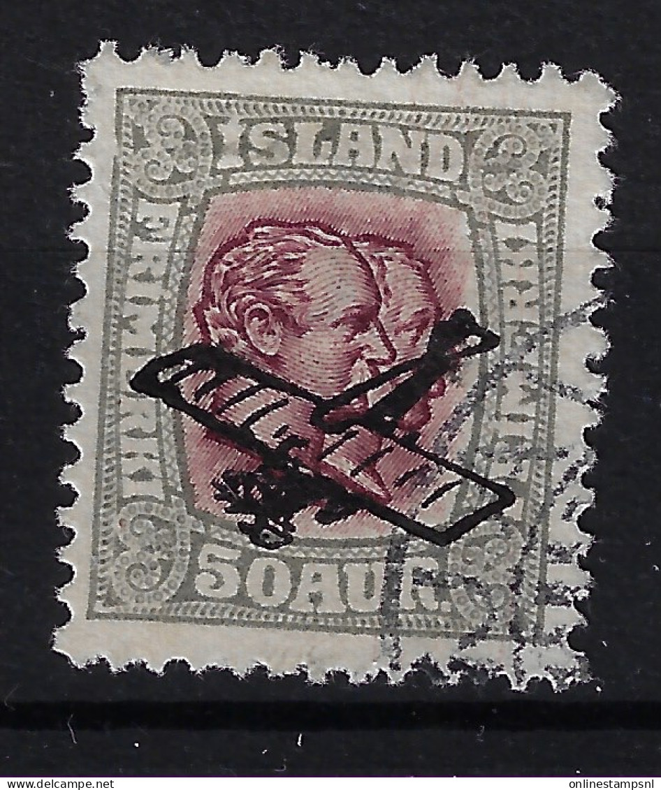 Iceland Mi 123 1928 Oblitéré/cancelled/used - Luftpost