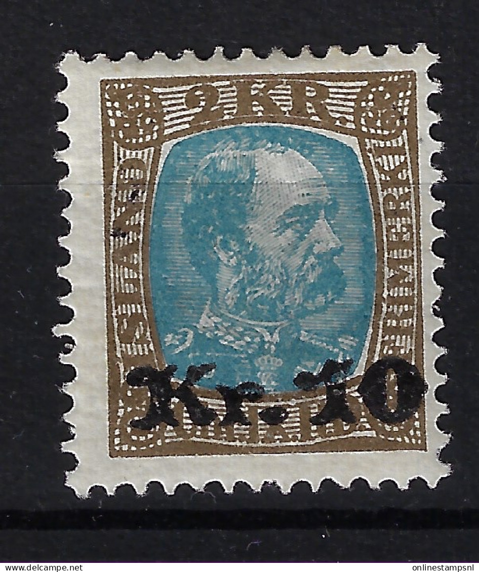 Iceland Mi 124 1929 Neuf Avec ( Ou Trace De) Charniere / MH/* Very Light Hinged - Ungebraucht