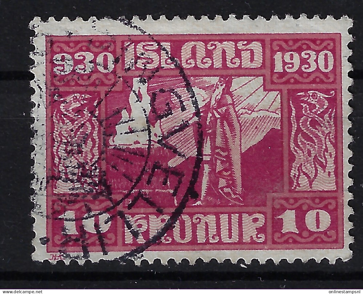 Iceland Mi 139 1930 Oblitéré/cancelled/used - Oblitérés