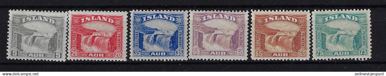 Iceland Mi 150 - 155 1931Neuf Avec ( Ou Trace De) Charniere / MH/* - Ongebruikt