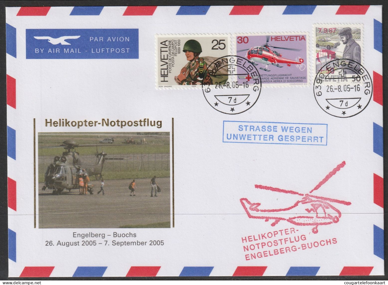 2005, Helikopter Notpostflug, Engelberg - Buochs - Other & Unclassified