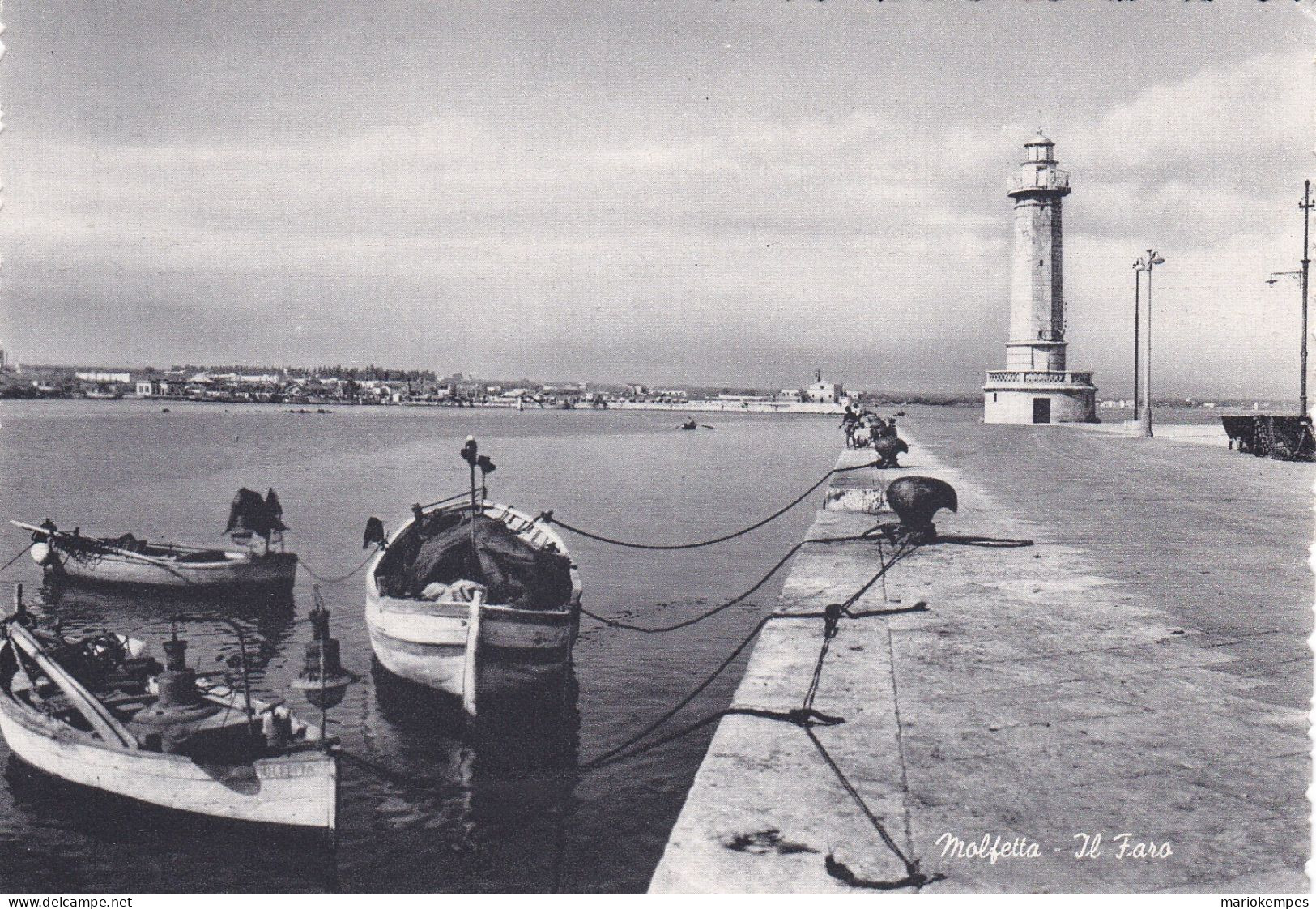 MOLFETTA  (  Bari  )  -  Il Faro................................. Non Viaggiata - Molfetta