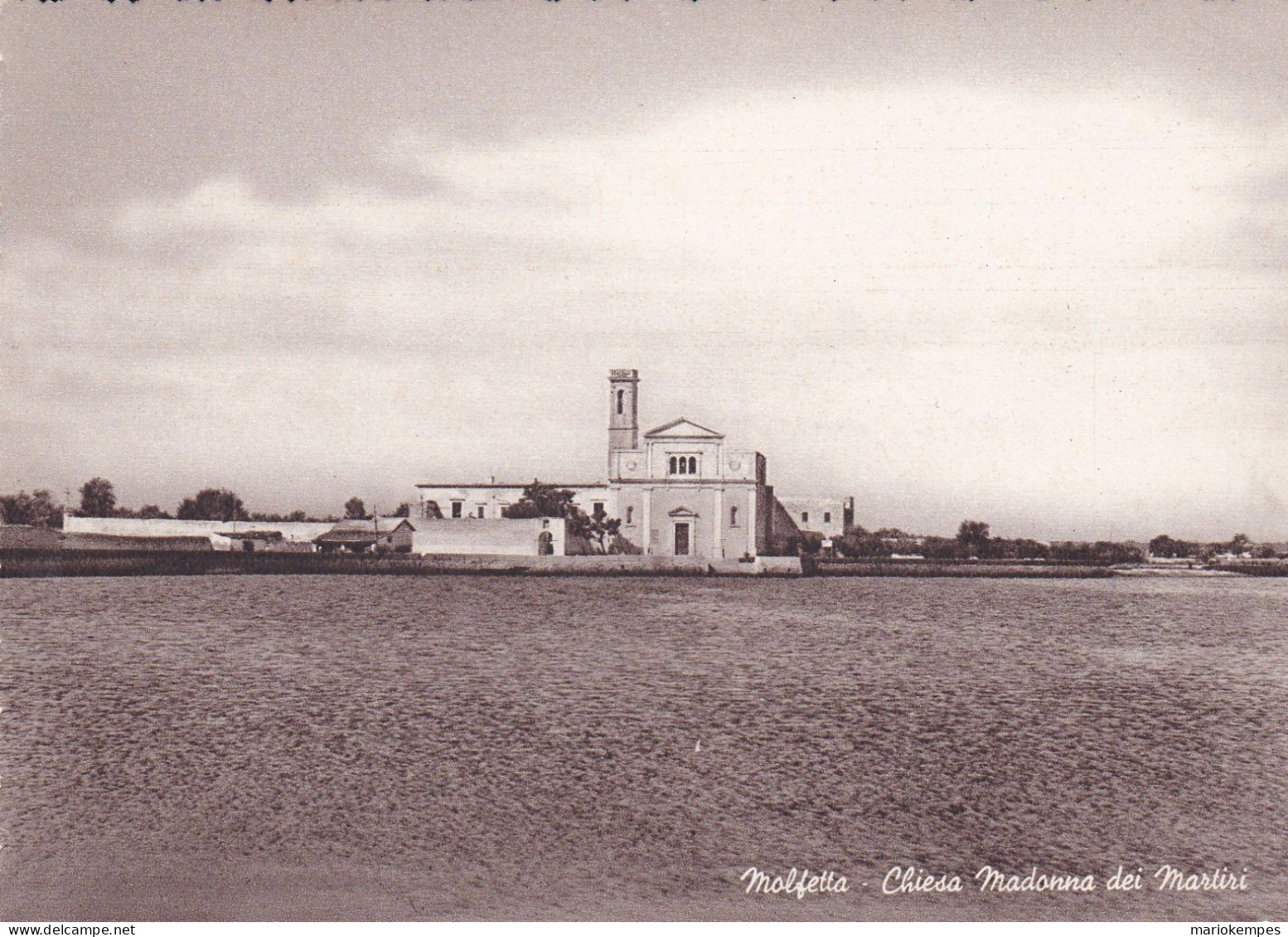 MOLFETTA  (  Bari  )  -  Chiesa Madonna Dei Martiri................................ Non Viaggiata - Molfetta