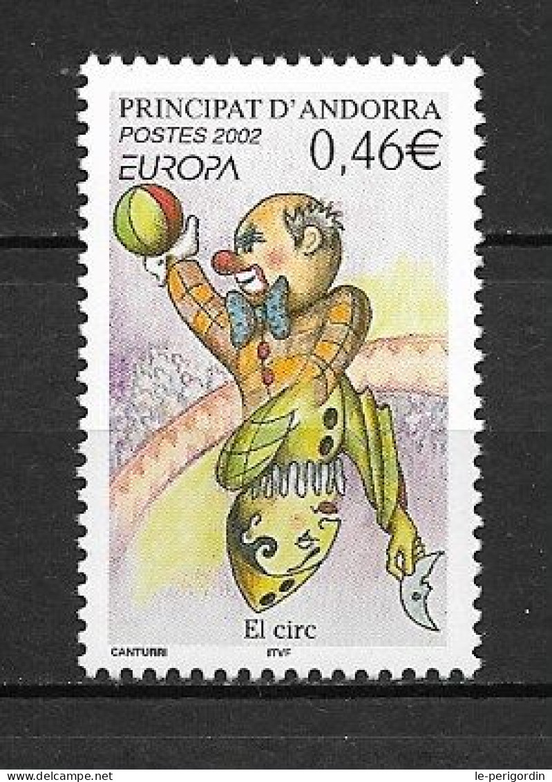 ANDORRE FR ,  No 569 , NEUF , ** , SANS CHARNIERE, TTB . - Unused Stamps