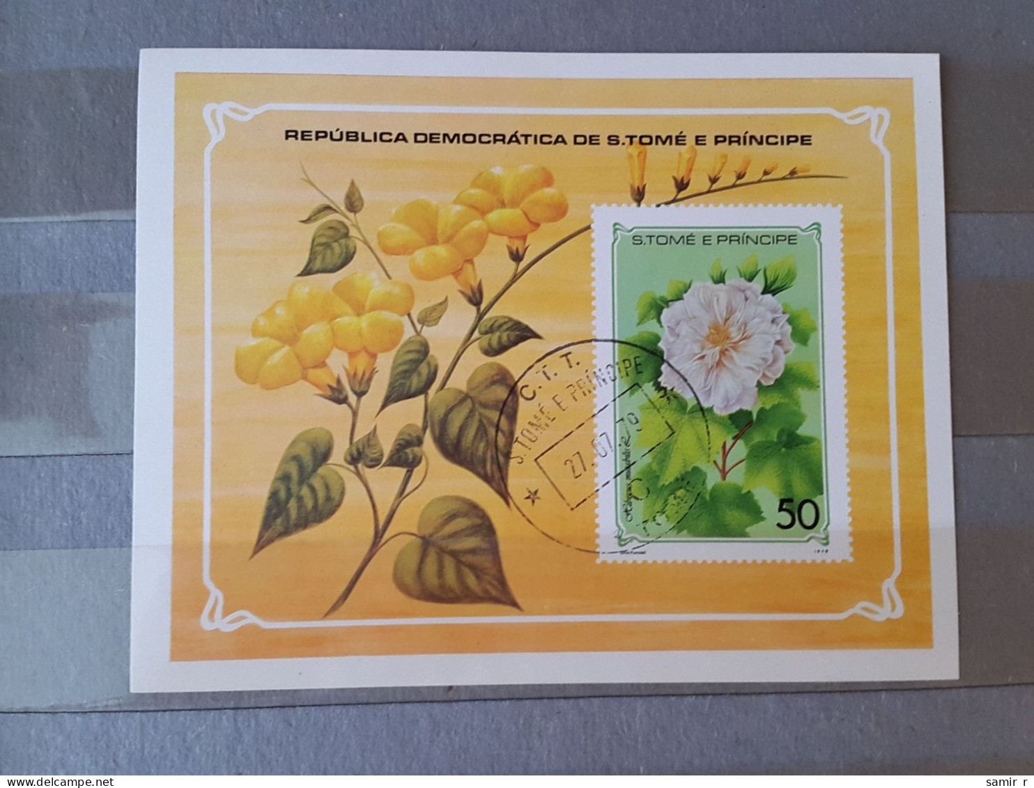 1979	S Tome E Principe Flowers (F79) - Autres - Océanie