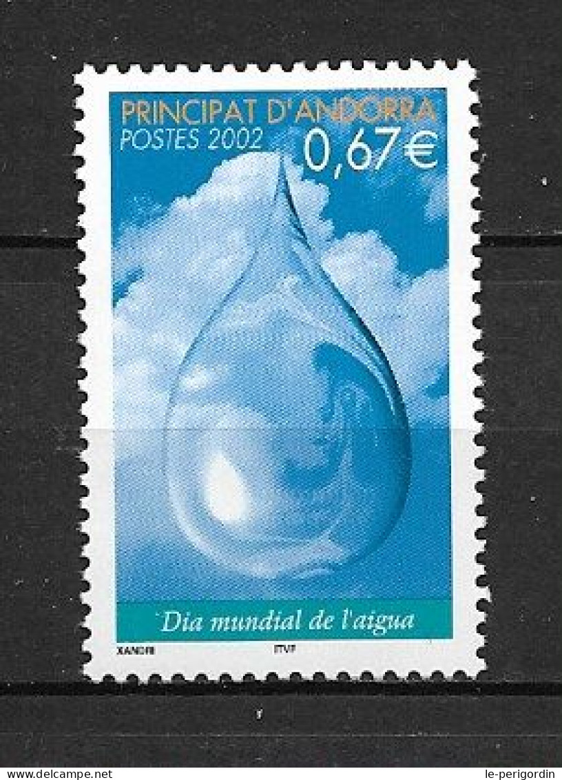 ANDORRE FR ,  No 568 , NEUF , ** , SANS CHARNIERE, TTB . - Unused Stamps