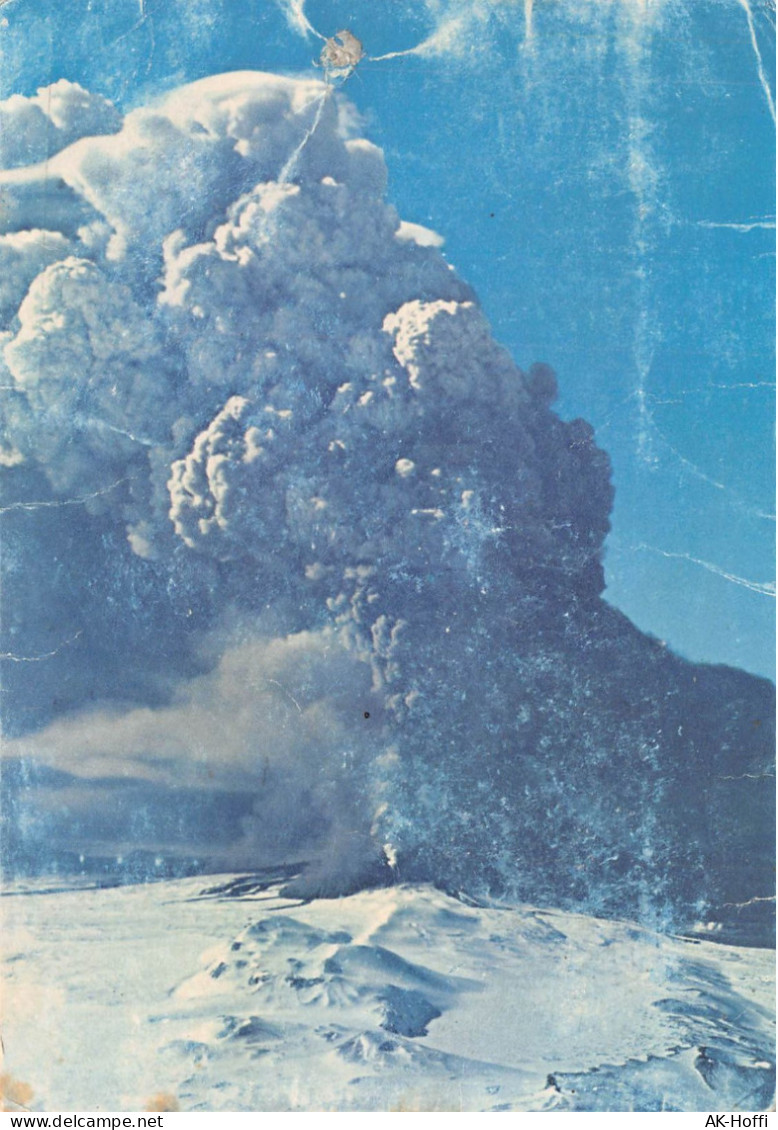 Hekla On Fire March 29th 1947 (175) - Islande