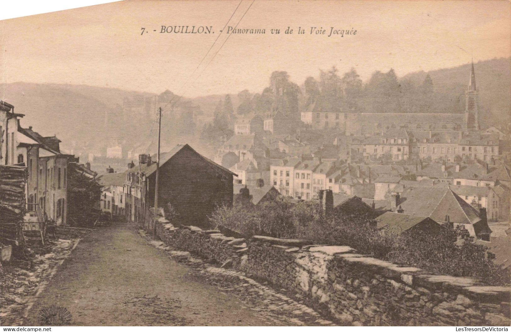 BELGIQUE - Bouillon - Panorama Vu De La Voie Jocquée - Carte Postale Ancienne - Bouillon