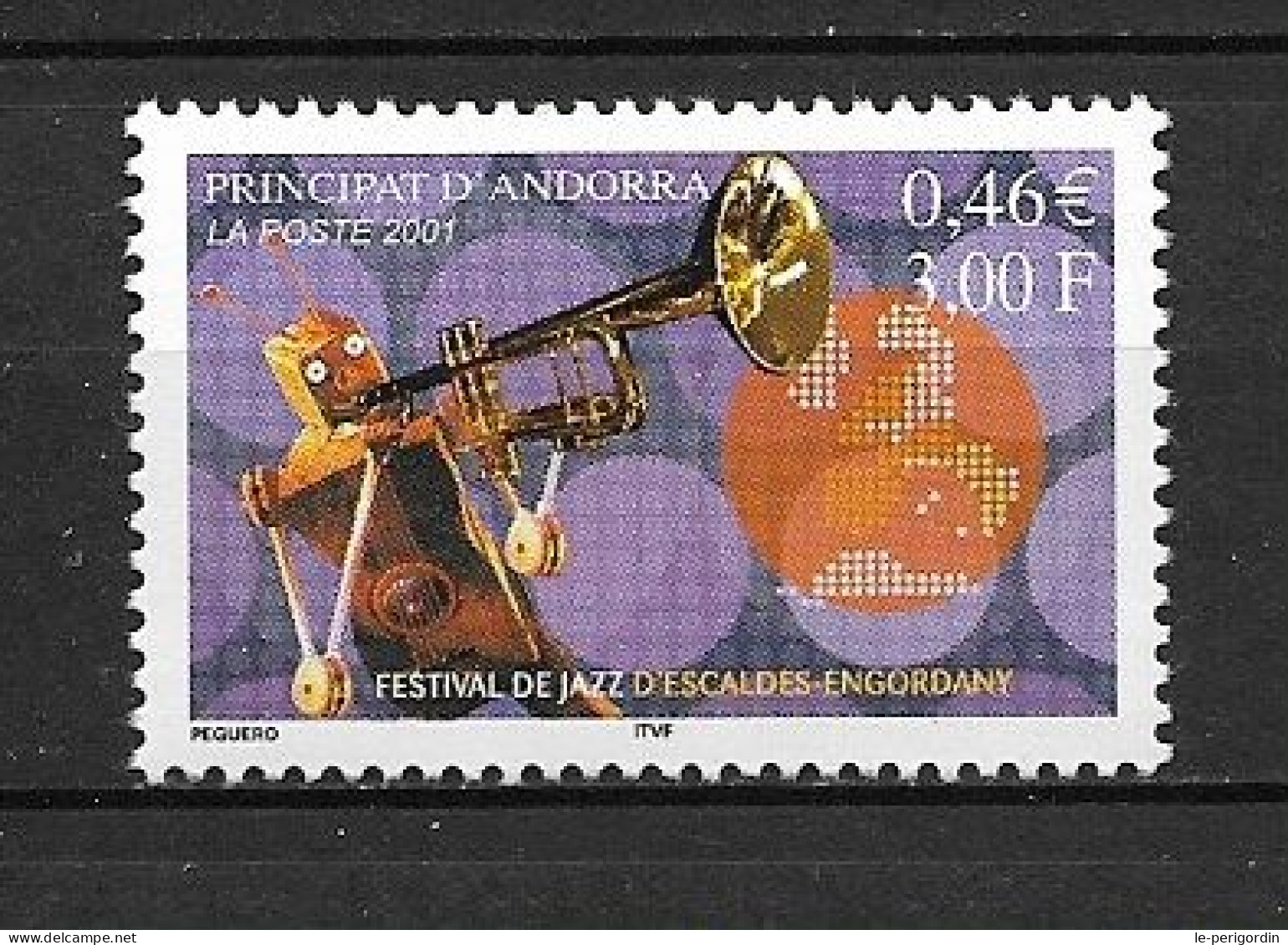 ANDORRE FR ,  No 550 , NEUF , ** , SANS CHARNIERE, TTB . - Unused Stamps