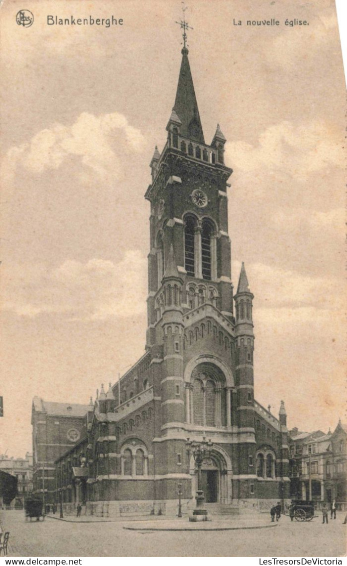 BELGIQUE - Blankenberge - La Nouvelle Eglise - Carte Postale Ancienne - Blankenberge