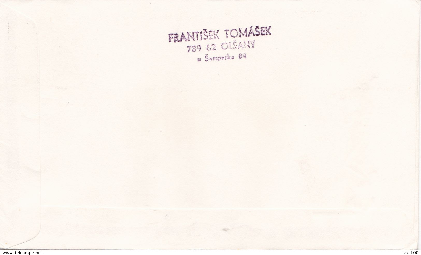 FAMOUS PEOPLE 2 COVERS FDC  CIRCULATED 1982 Tchécoslovaquie - Brieven En Documenten