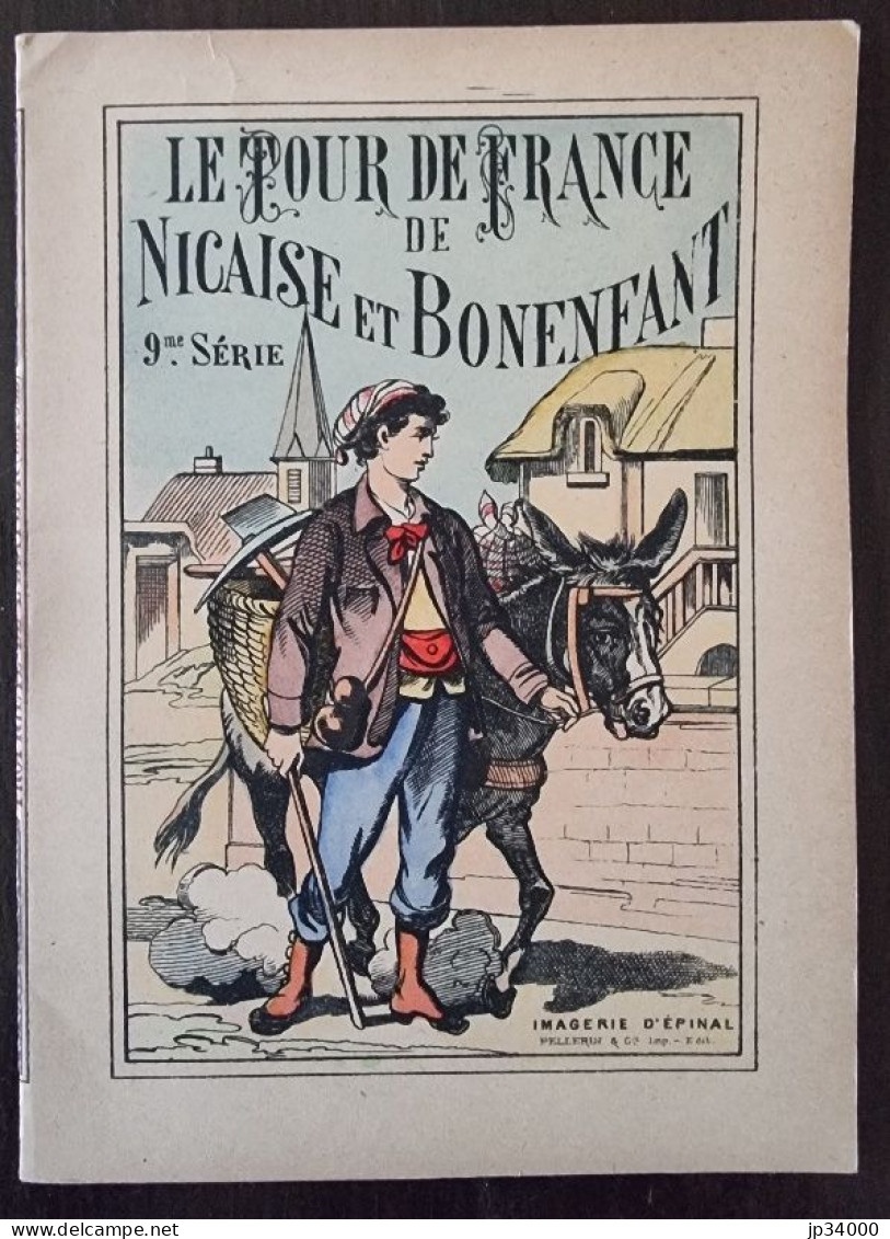 LE TOUR DE FRANCE DE NICAISE ET BONENFANT (Image D'epinal) Vers 1900 - Contes & Légendes