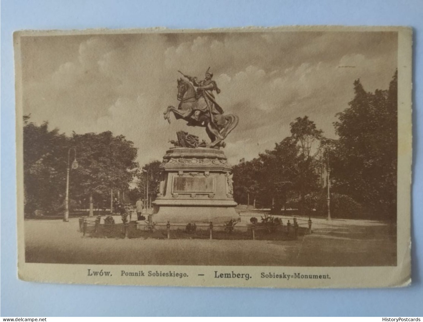 Lwów, Lemberg, Sobiesky-Monument, 1916 - Ukraine