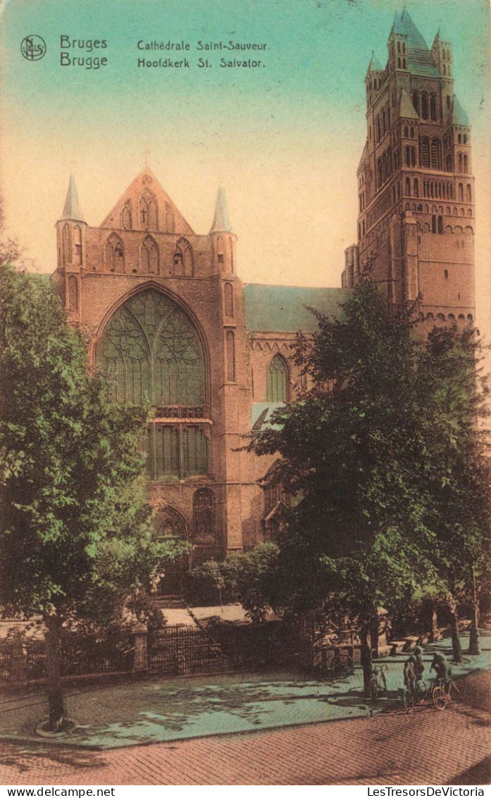 BELGIQUE - Bruges - Cathédrale Saint-Sauveur - Carte Postale Ancienne - Brugge