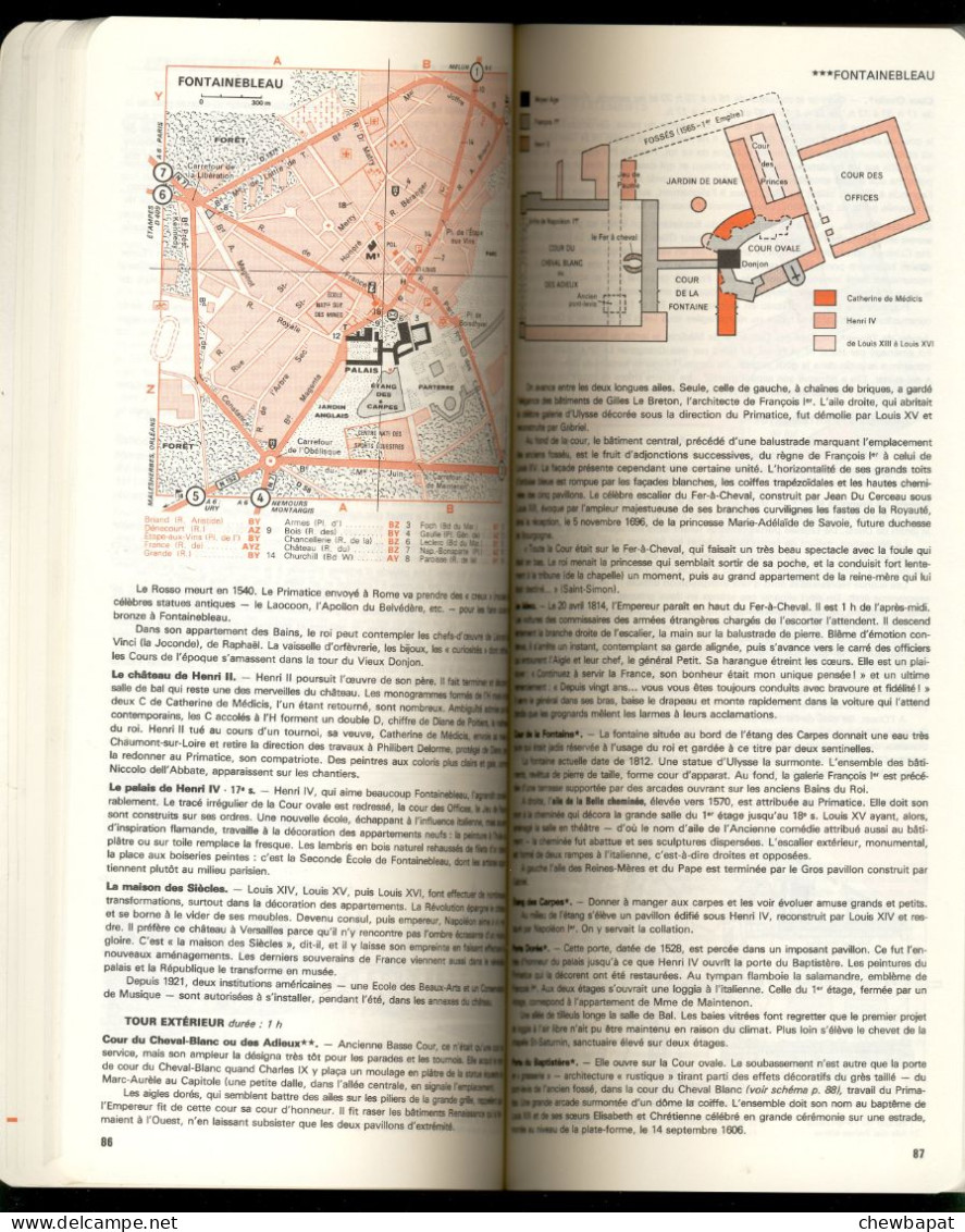 Guide Michelin 1986 - Environs De Paris - Format 26 X 12 Cm - 186 Pages - Michelin (guide)