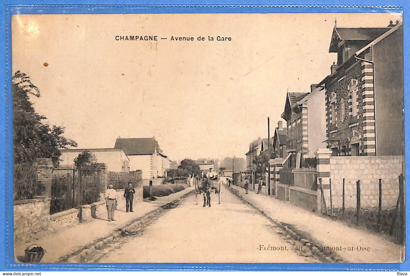 95 - Val D'Oise - Champagne - Avenue De La Gare (N14469) - Champagne Sur Oise