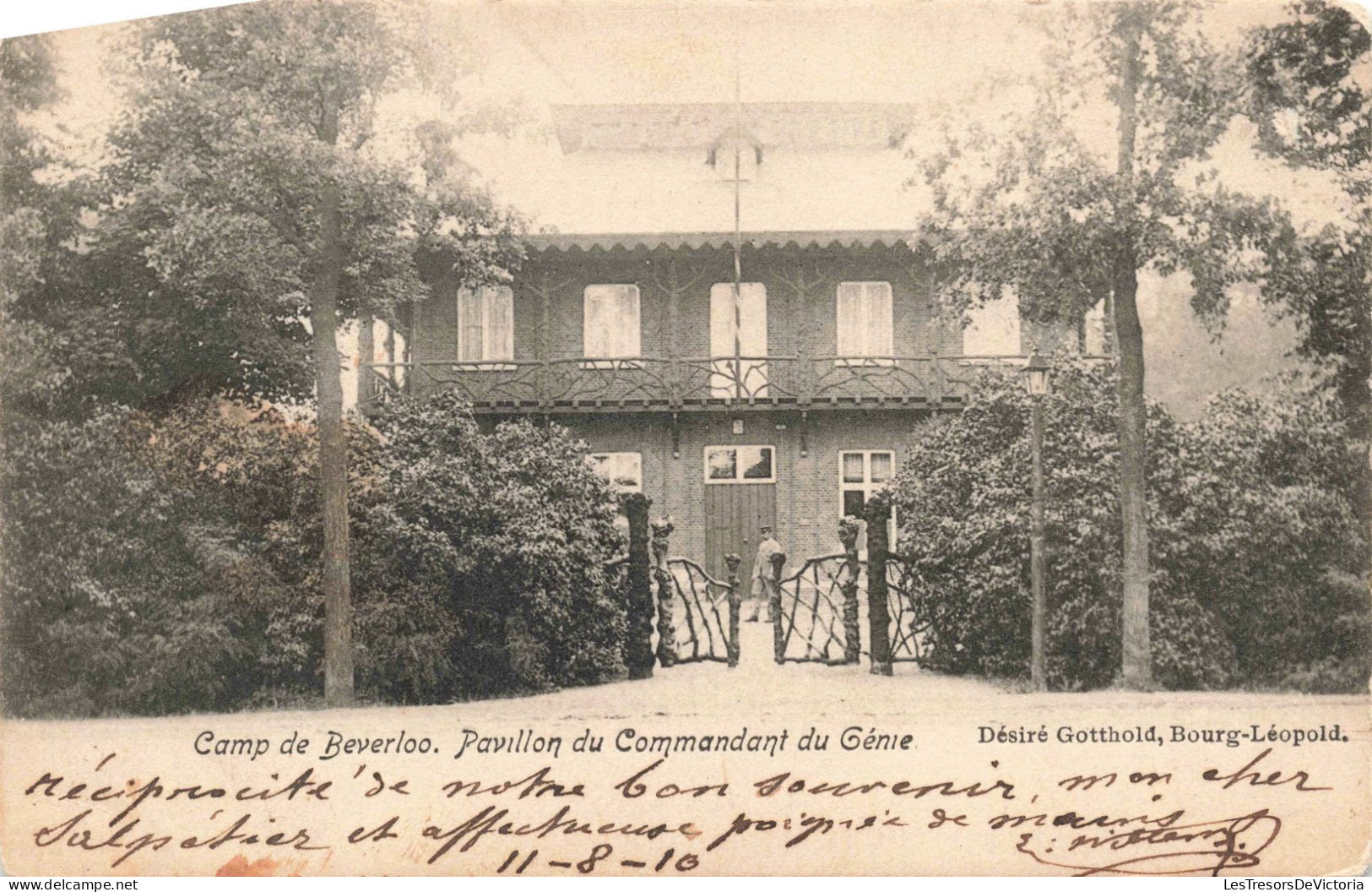 BELGIQUE - Bourg-Léopold - Camp De Beverloo - Pavillon Du Commandant Du Génie - Carte Postale Ancienne - Leopoldsburg