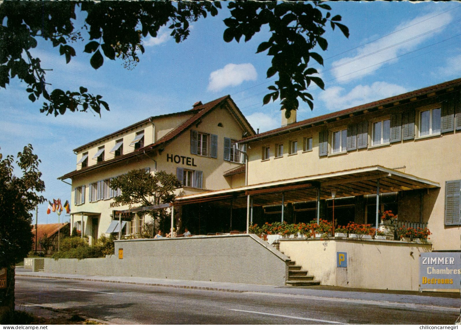* Cpsm - SURSEE - Hotel BRAUEREI - Familie Steinger Kunzli - Luzern - Edit. FRIEBEL - Vers LEUZE (Hainaut) 1974 - Sursee