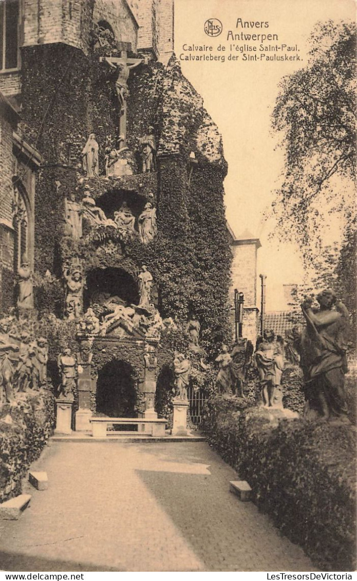 BELGIQUE - Anvers - Calvaire De L'église Saint-Paul - Carte Postale Ancienne - Antwerpen