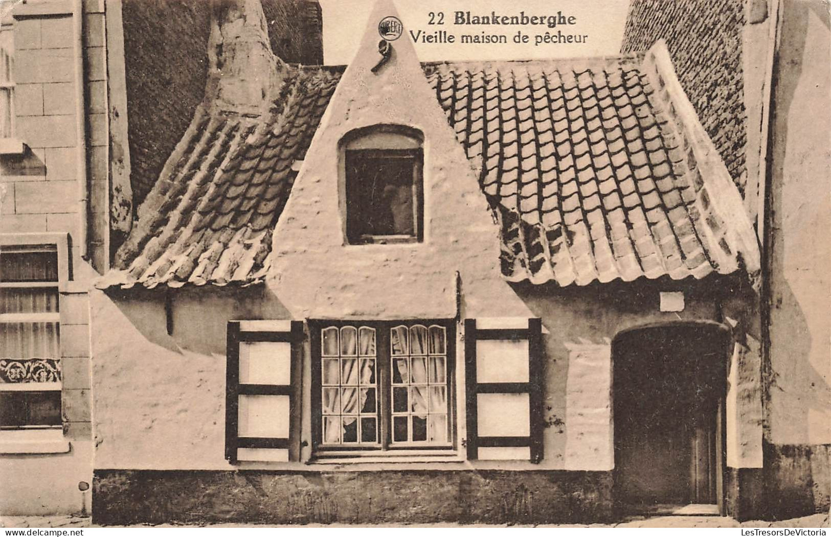 BELGIQUE - Blankenberge - Vieille Maison De Pêcheur - Carte Postale Ancienne - Blankenberge