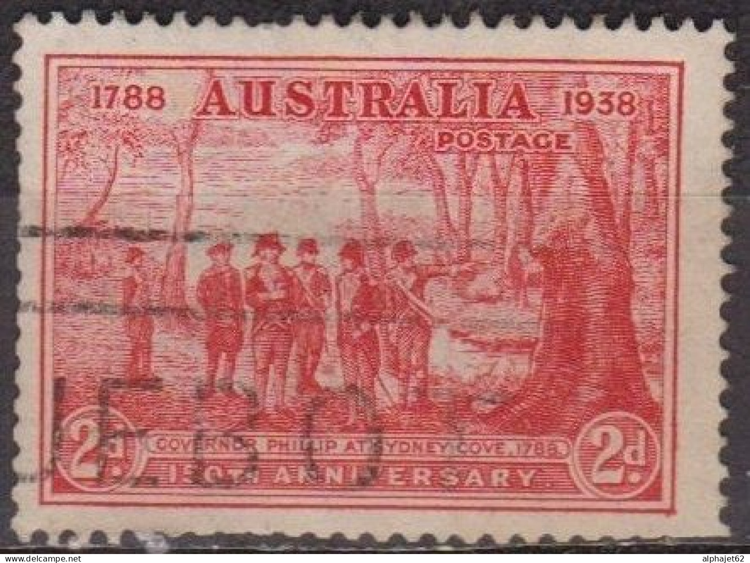 Fondation De Sydney - AUSTRALIE - Capitaine Philips - N° 123 - 1937 - Used Stamps