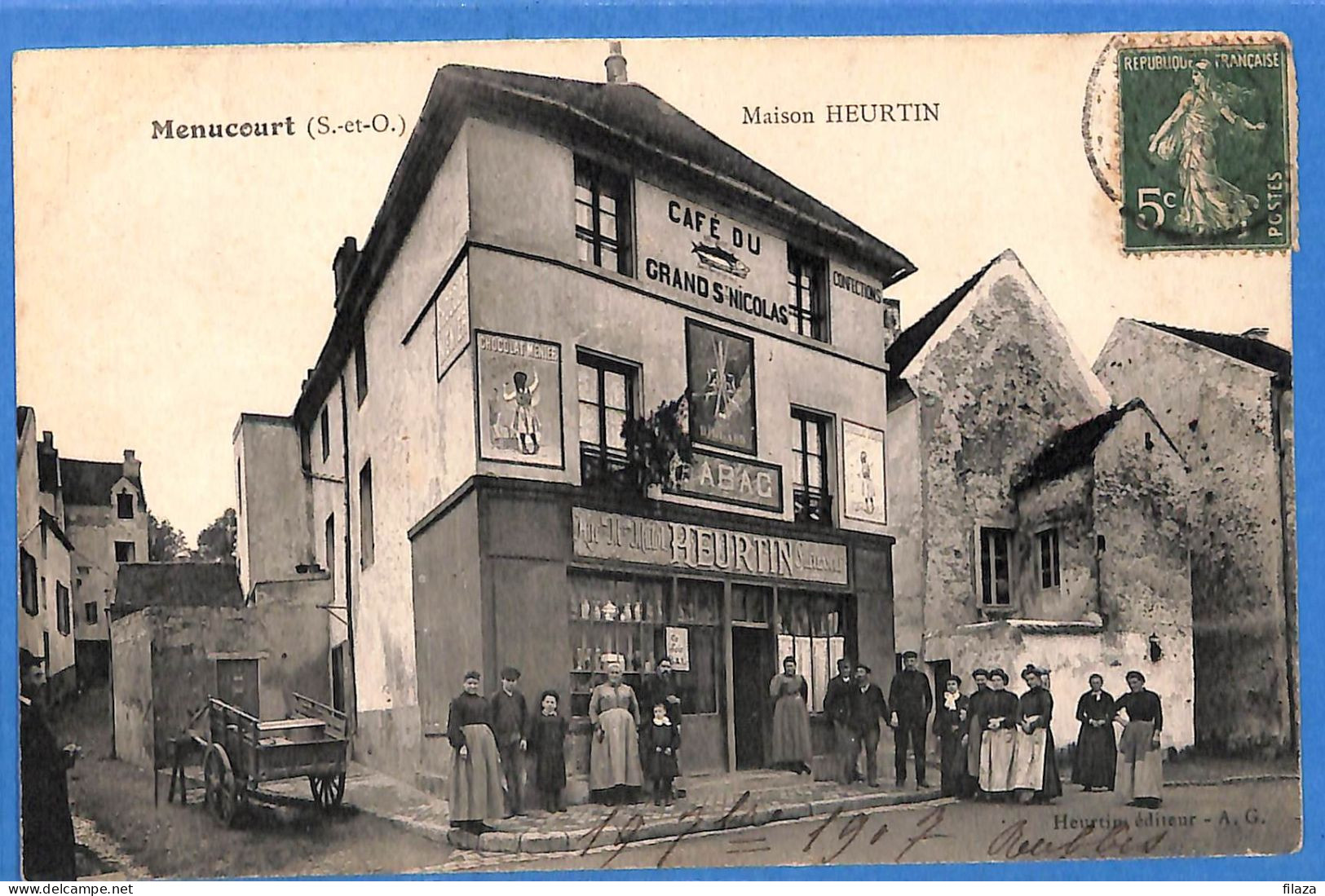95 - Val D'Oise - Menucourt - Maison Heurtin (N14484) - Menucourt