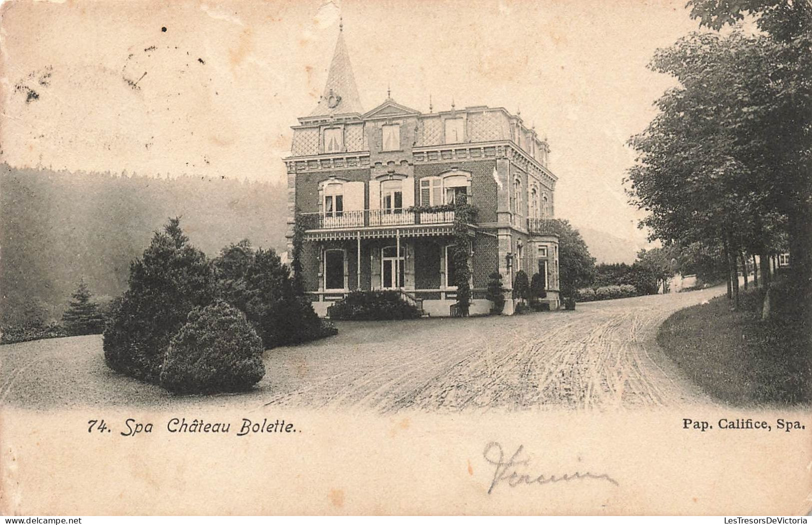 BELGIQUE - Spa - Château Bolette - Carte Postale Ancienne - Spa