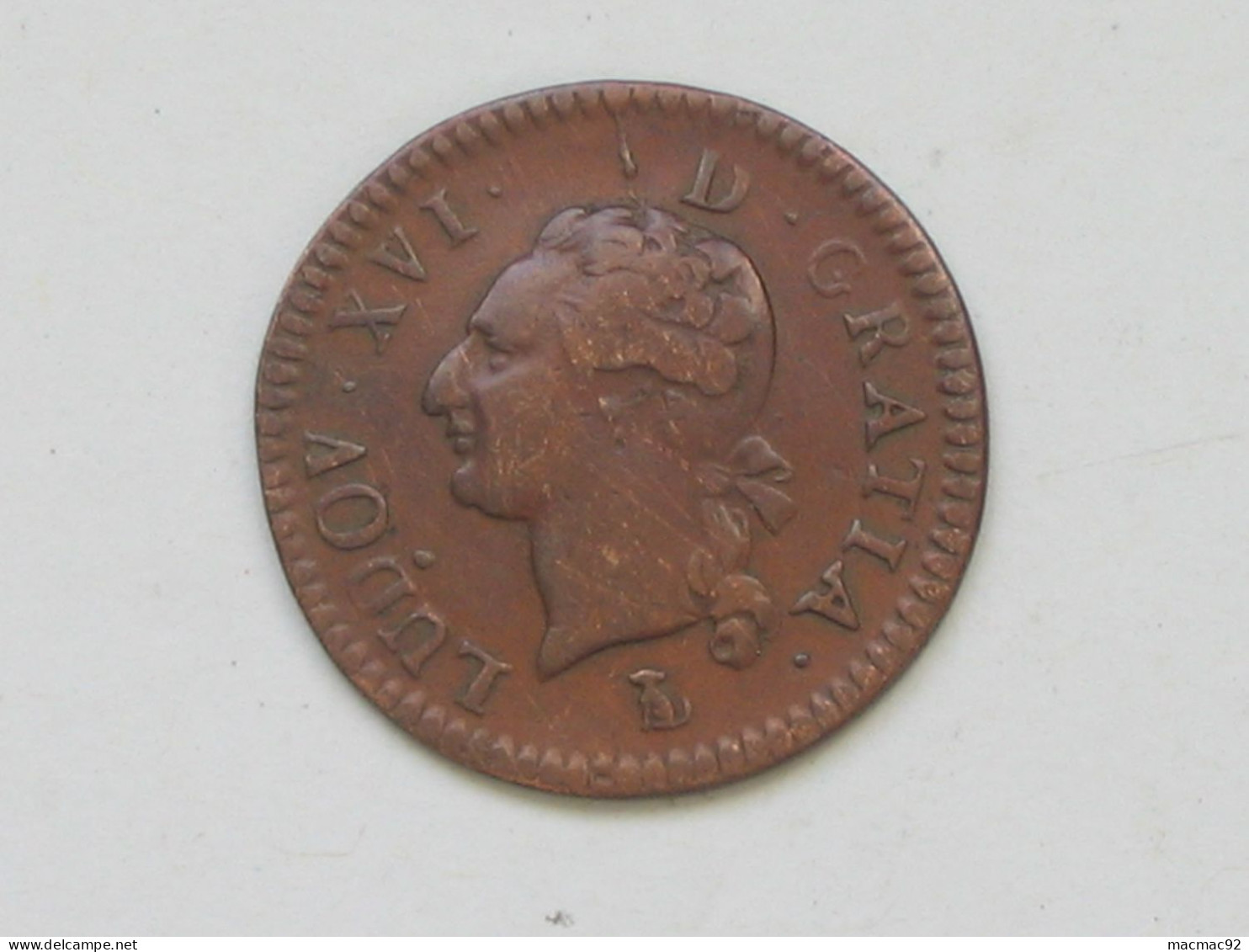 LOUIS XVi - LIARD  1791 T    **** EN ACHAT IMMEDIAT ****  Très Belle Monnaie - 1774-1791 Ludwig XVI.