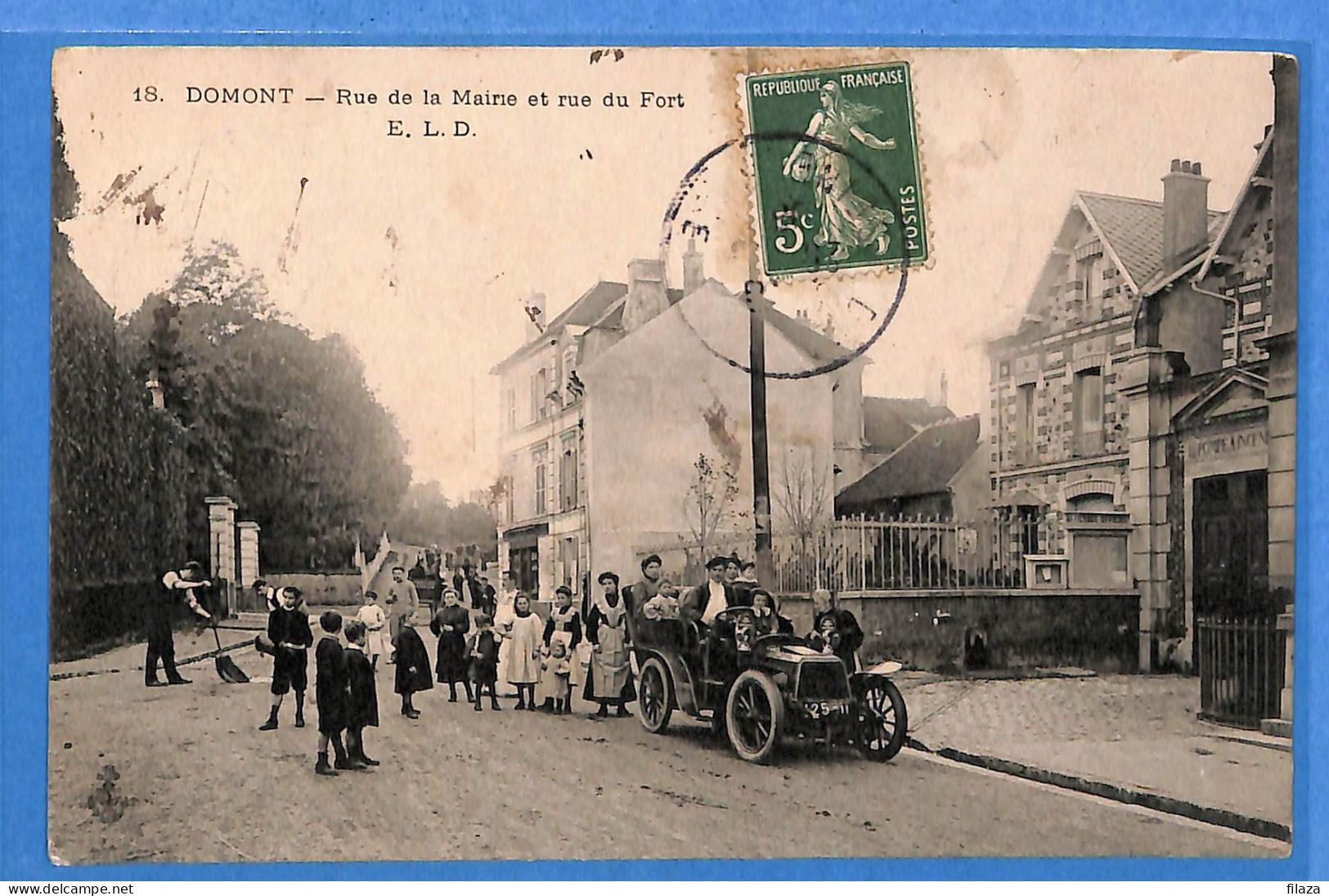 95 - Val D'Oise - Domont - Rue De La Marie Et Rue Du Fort (N14492) - Domont